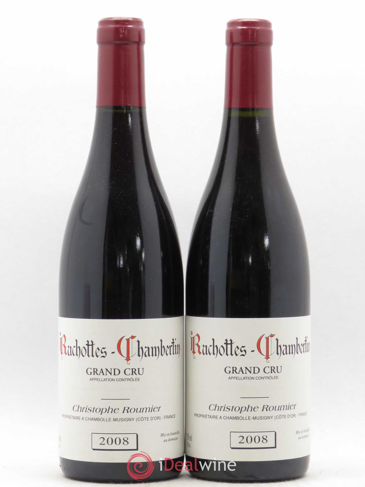 Ruchottes-Chambertin Grand Cru Christophe Roumier 2008 - Posten von 2 Flaschen - 0