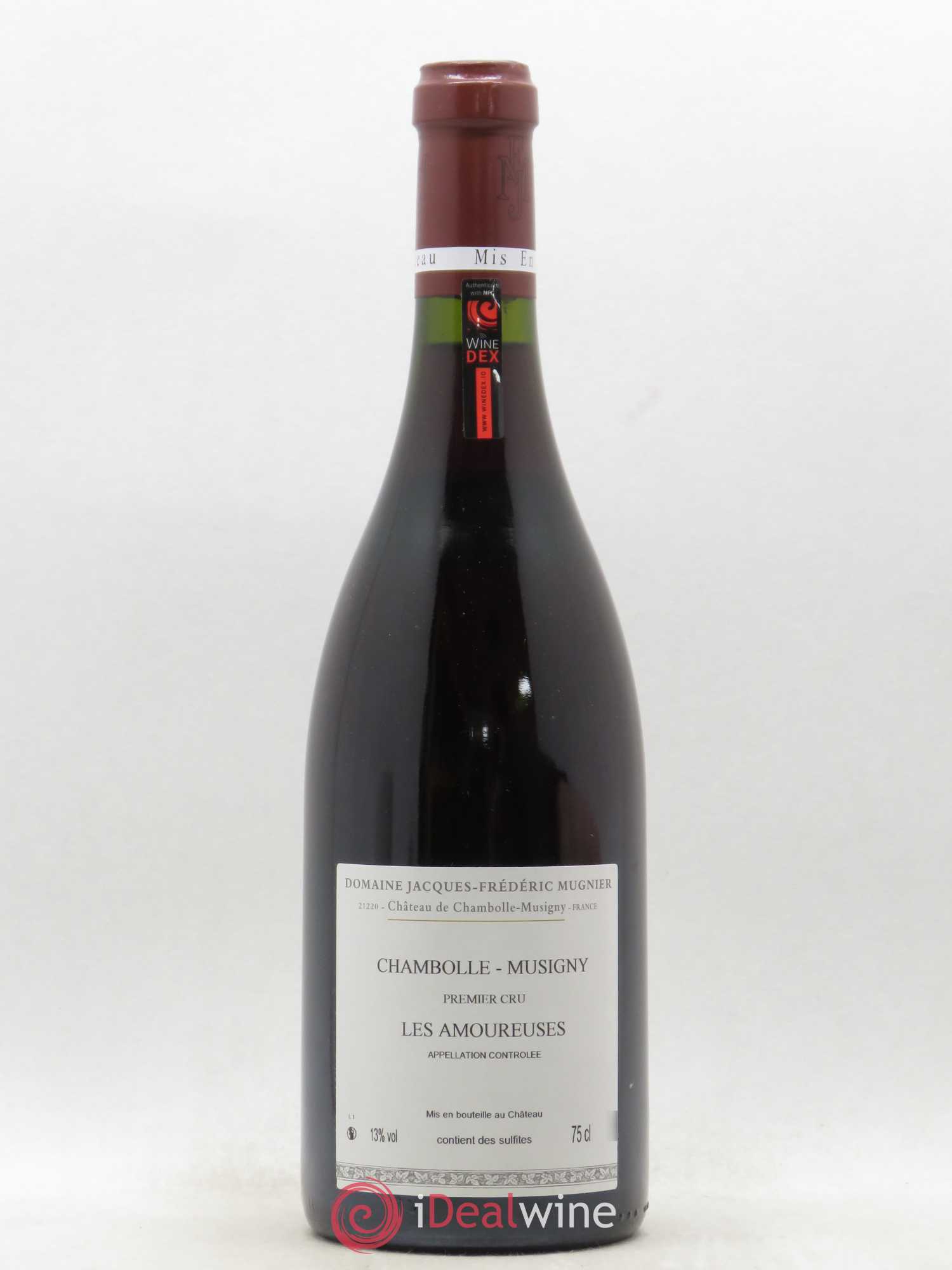 Chambolle-Musigny 1er Cru Les Amoureuses Jacques-Frédéric Mugnier 2010 - Lot de 1 bouteille - 1