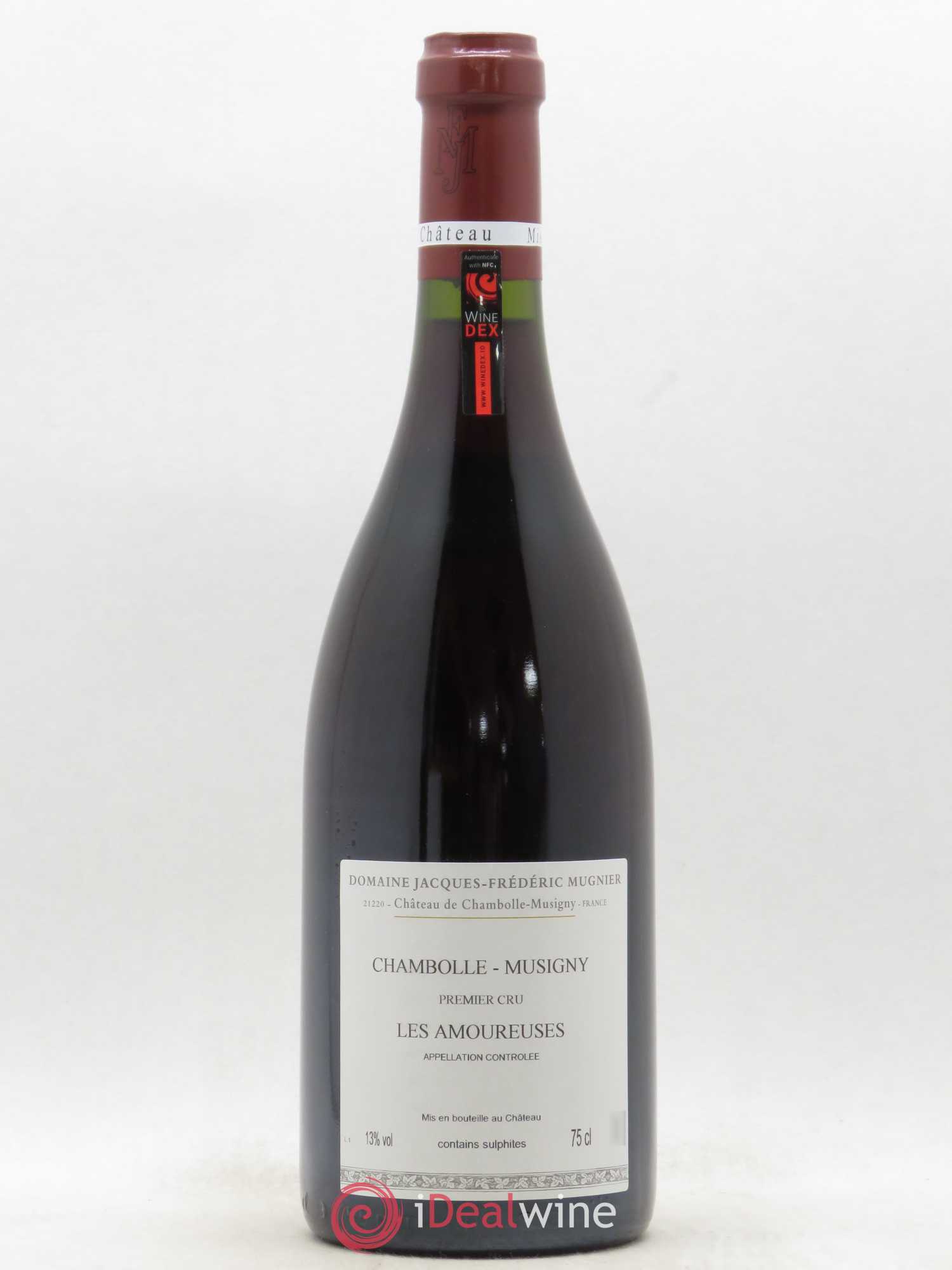 Chambolle-Musigny 1er Cru Les Amoureuses Jacques-Frédéric Mugnier 2010 - Lot de 1 bouteille - 1
