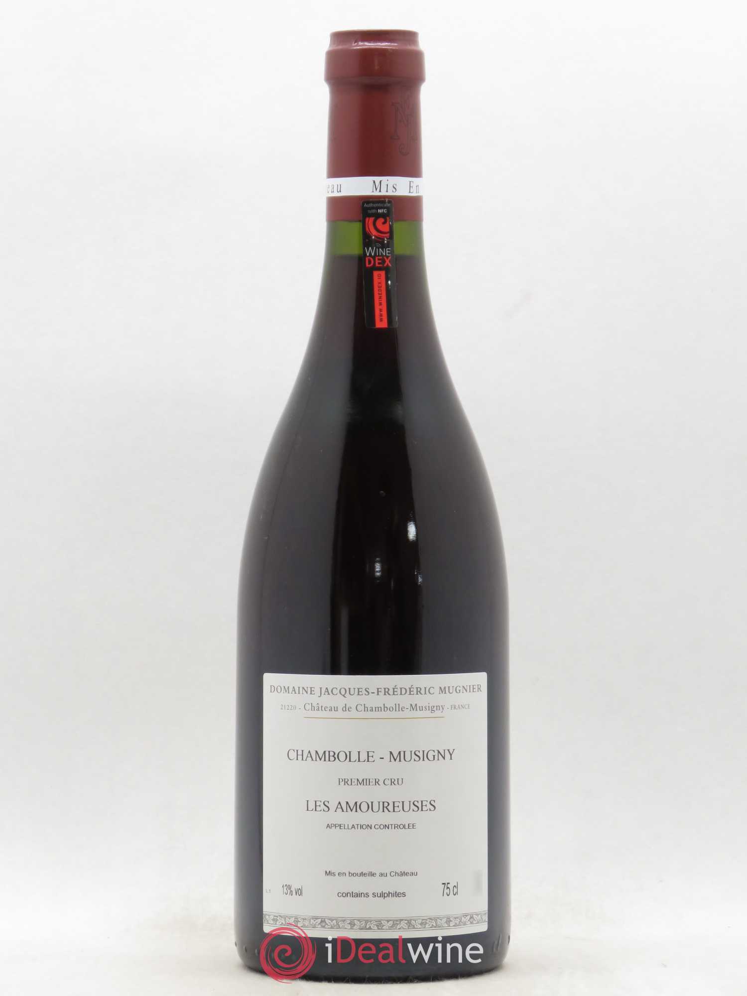 Chambolle-Musigny 1er Cru Les Amoureuses Jacques-Frédéric Mugnier 2010 - Lot de 1 bouteille - 1