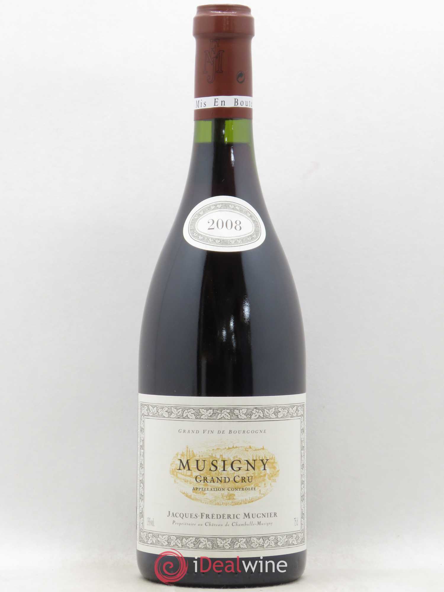 Musigny Grand Cru Jacques-Frédéric Mugnier 2008 - Lot de 1 bouteille - 0