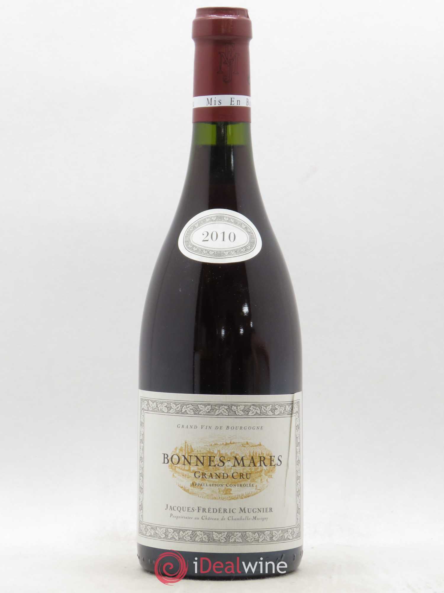 Bonnes-Mares Grand Cru Jacques-Frédéric Mugnier 2010 - Lot de 1 bouteille - 0