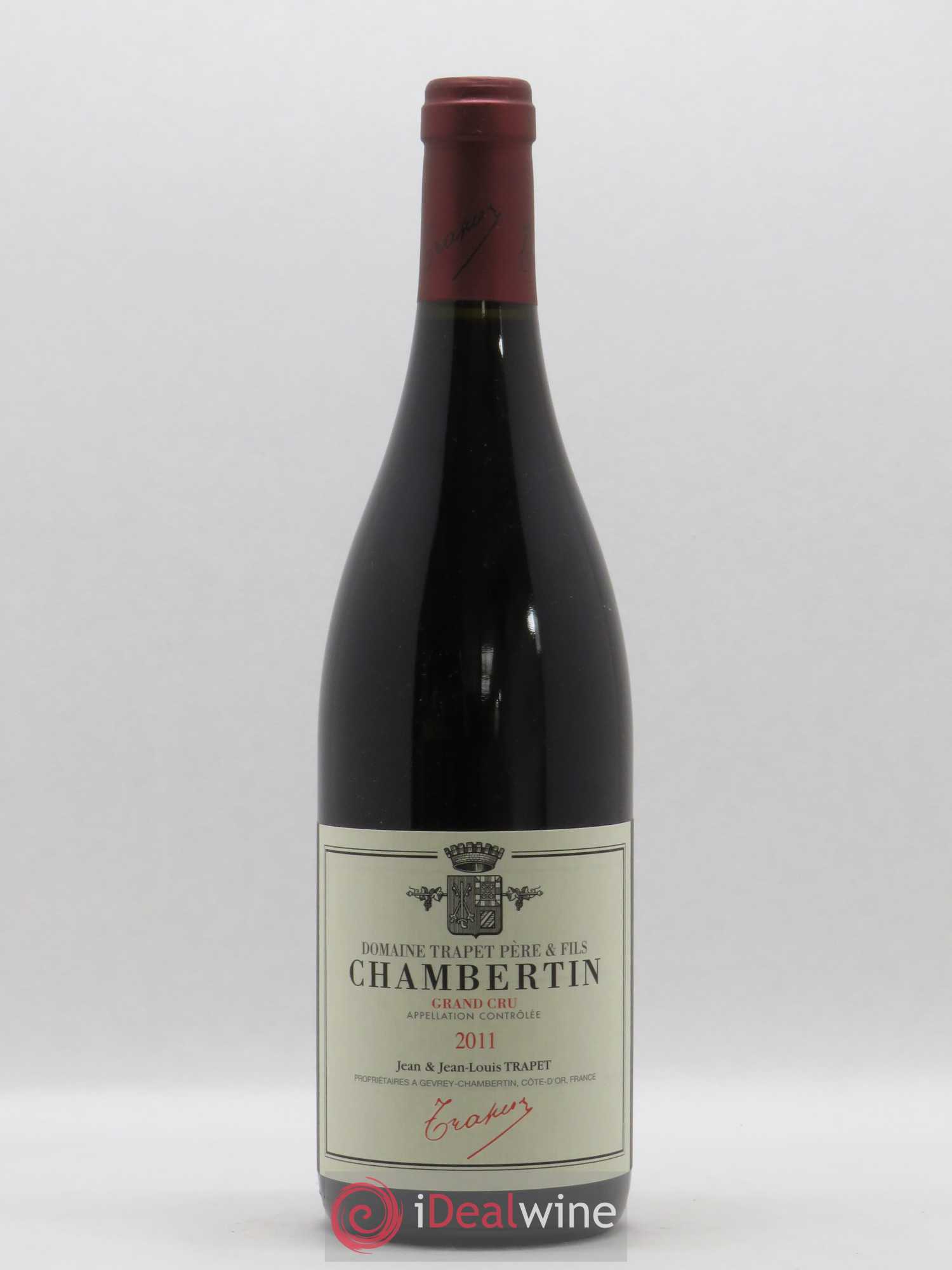 Chambertin Grand Cru Domaine Trapet 2011 - Lot de 1 bouteille - 0