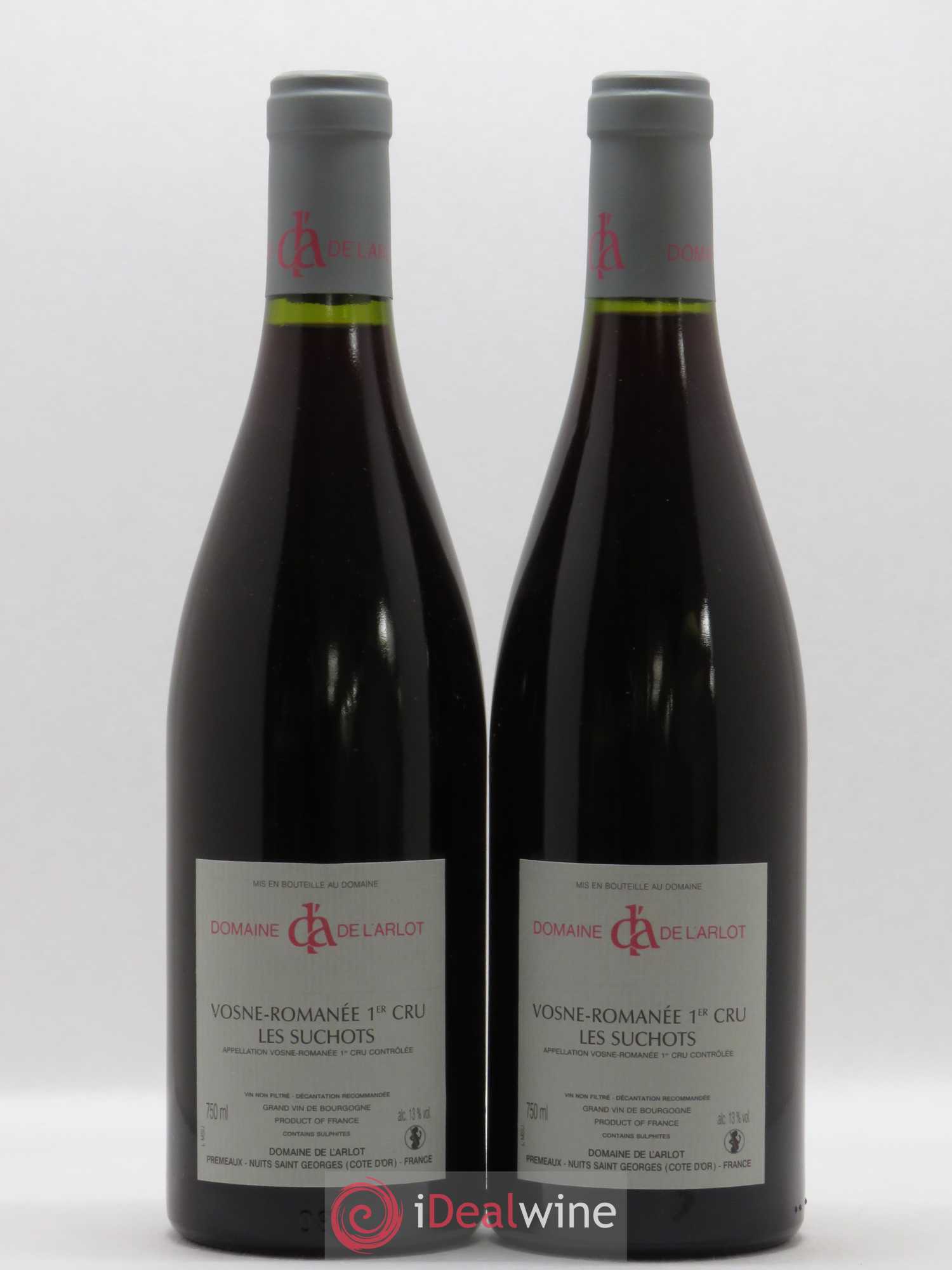Vosne-Romanée 1er Cru Les Suchots Domaine de l'Arlot 2005 - Lot de 2 bouteilles - 1