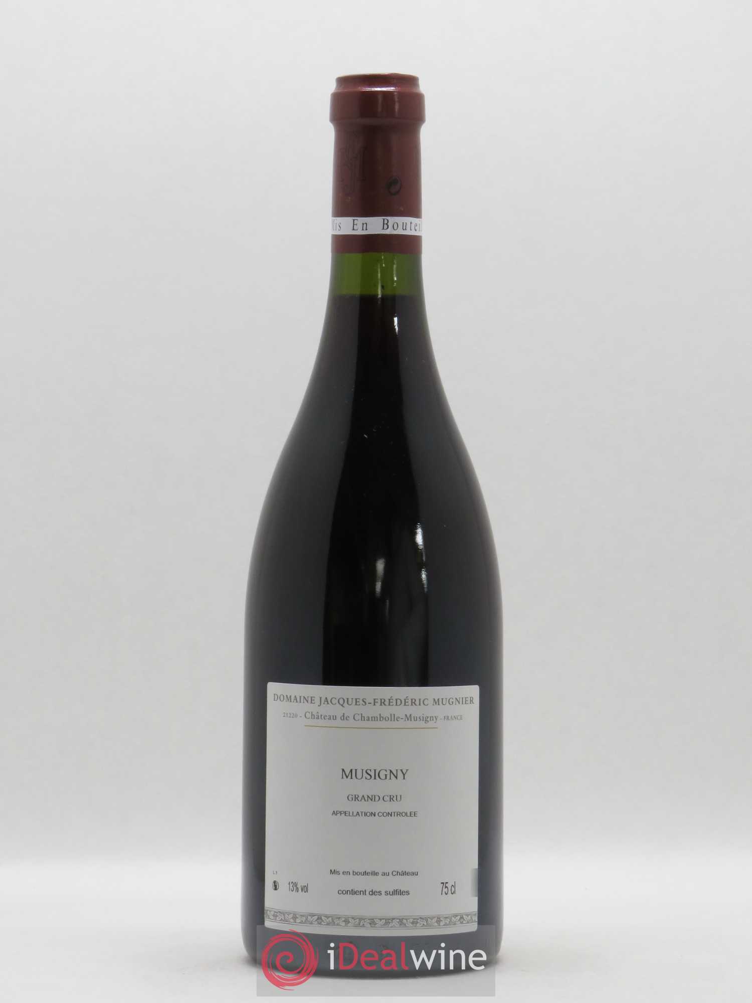 Musigny Grand Cru Jacques-Frédéric Mugnier 2010 - Lot de 1 bouteille - 1