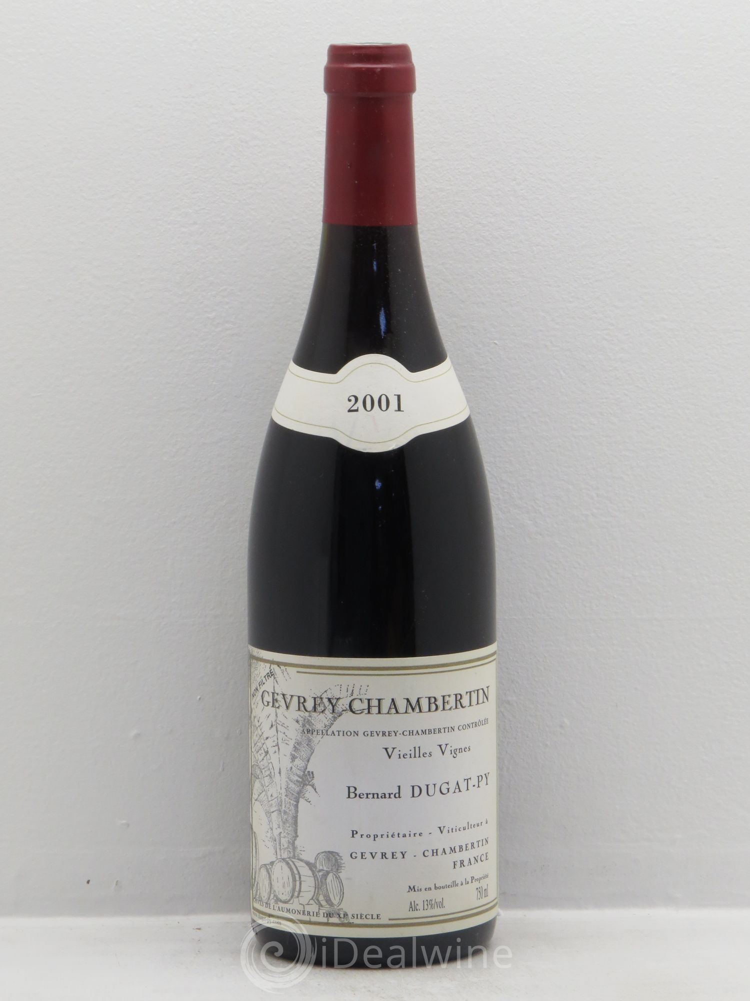 Gevrey-Chambertin Vieilles Vignes Dugat-Py 2001 - Lot de 1 bouteille - 0