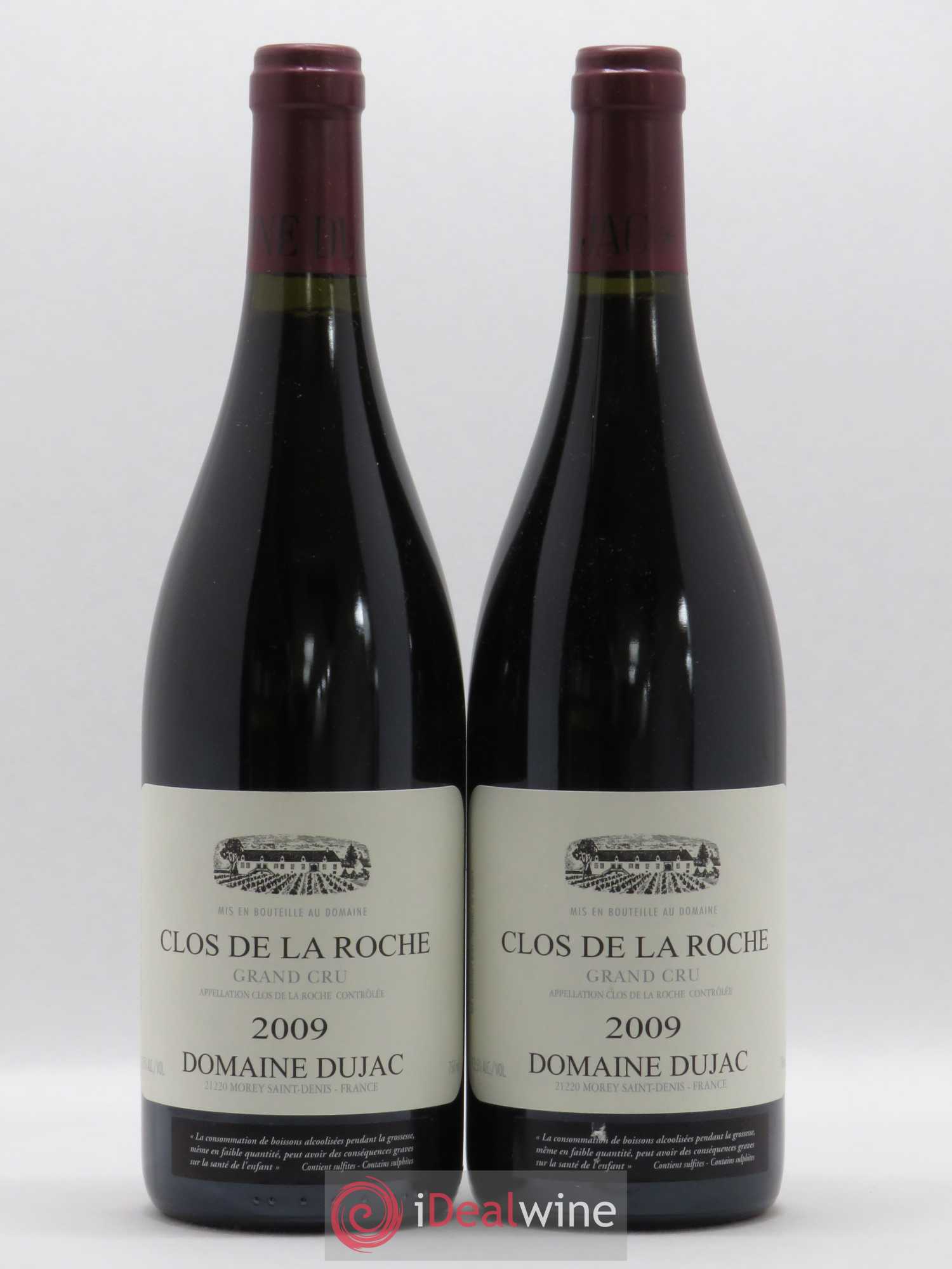 Clos de la Roche Grand Cru Dujac (Domaine) 2009 - Lot de 2 bouteilles - 0