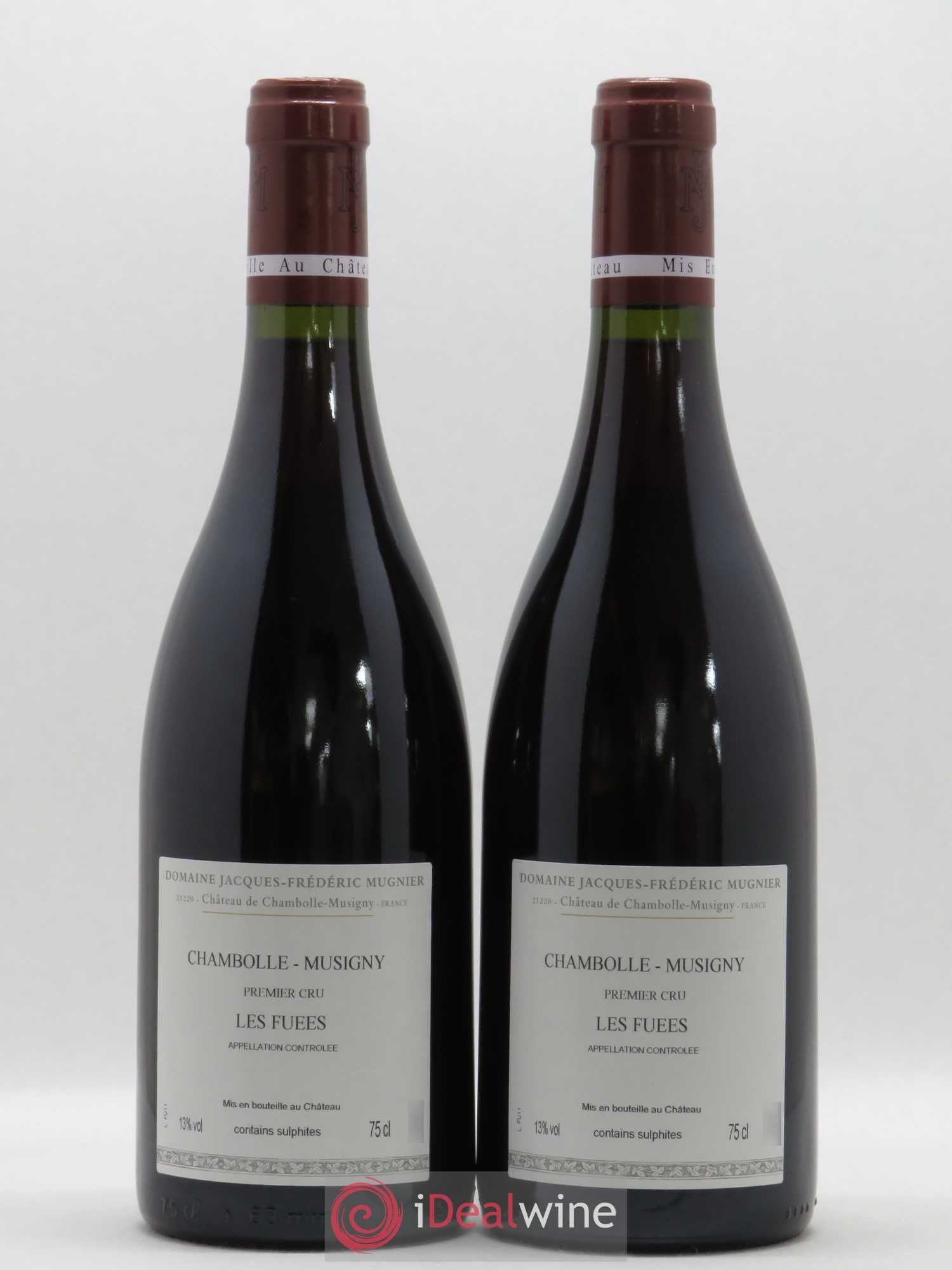 Chambolle-Musigny 1er Cru Les Fuées Jacques-Frédéric Mugnier 2011 - Lot de 2 bouteilles - 1