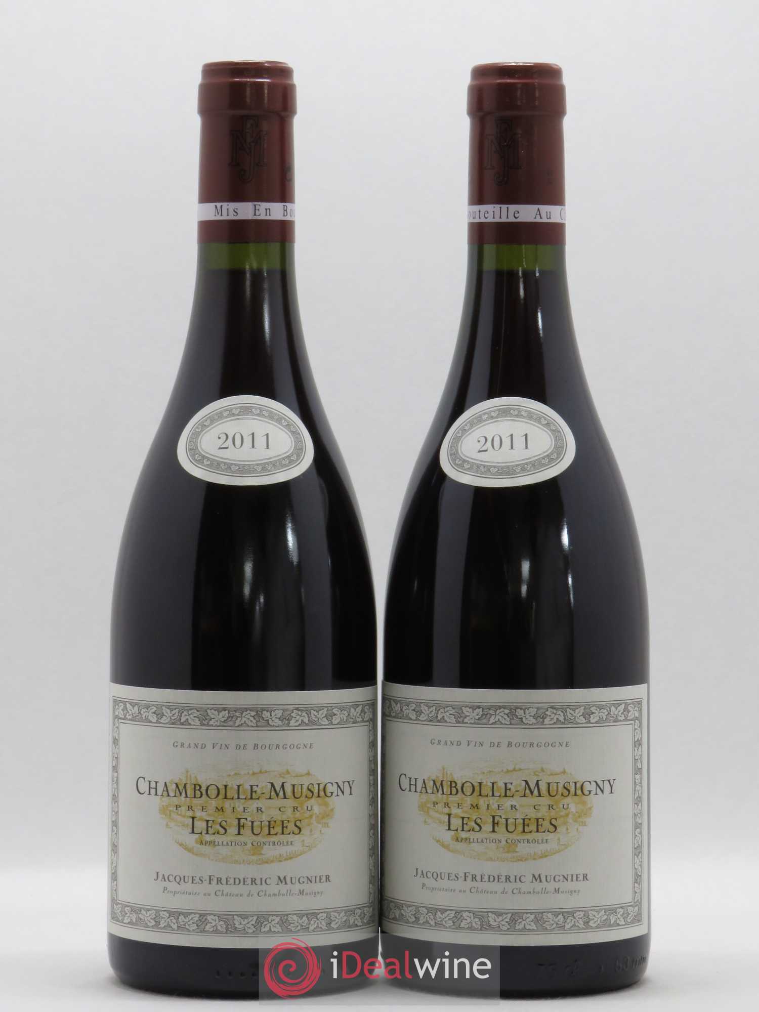 Chambolle-Musigny 1er Cru Les Fuées Jacques-Frédéric Mugnier 2011 - Lot de 2 bouteilles - 0