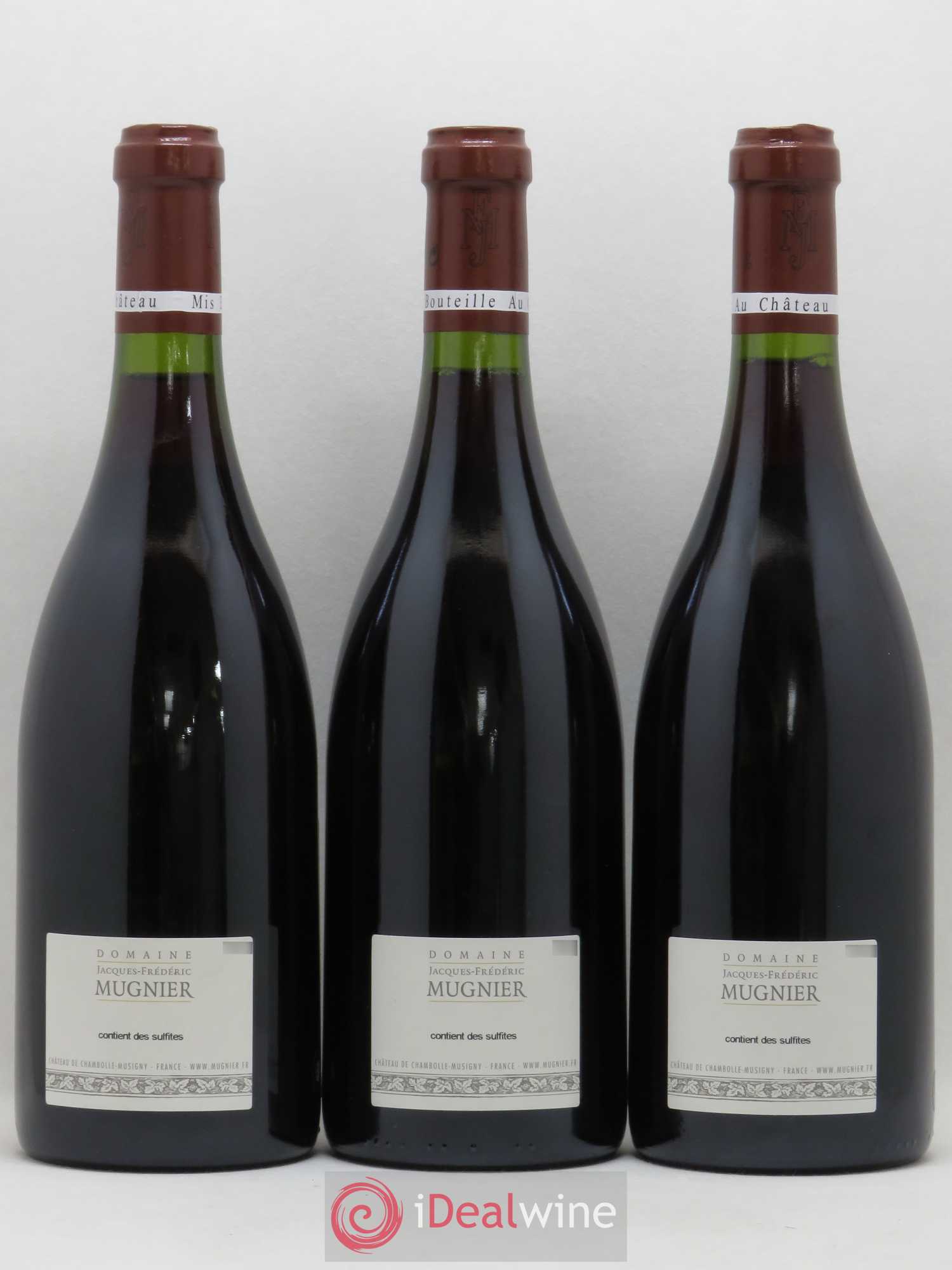Chambolle-Musigny 1er Cru Les Fuées Jacques-Frédéric Mugnier 2008 - Lot de 3 bouteilles - 1