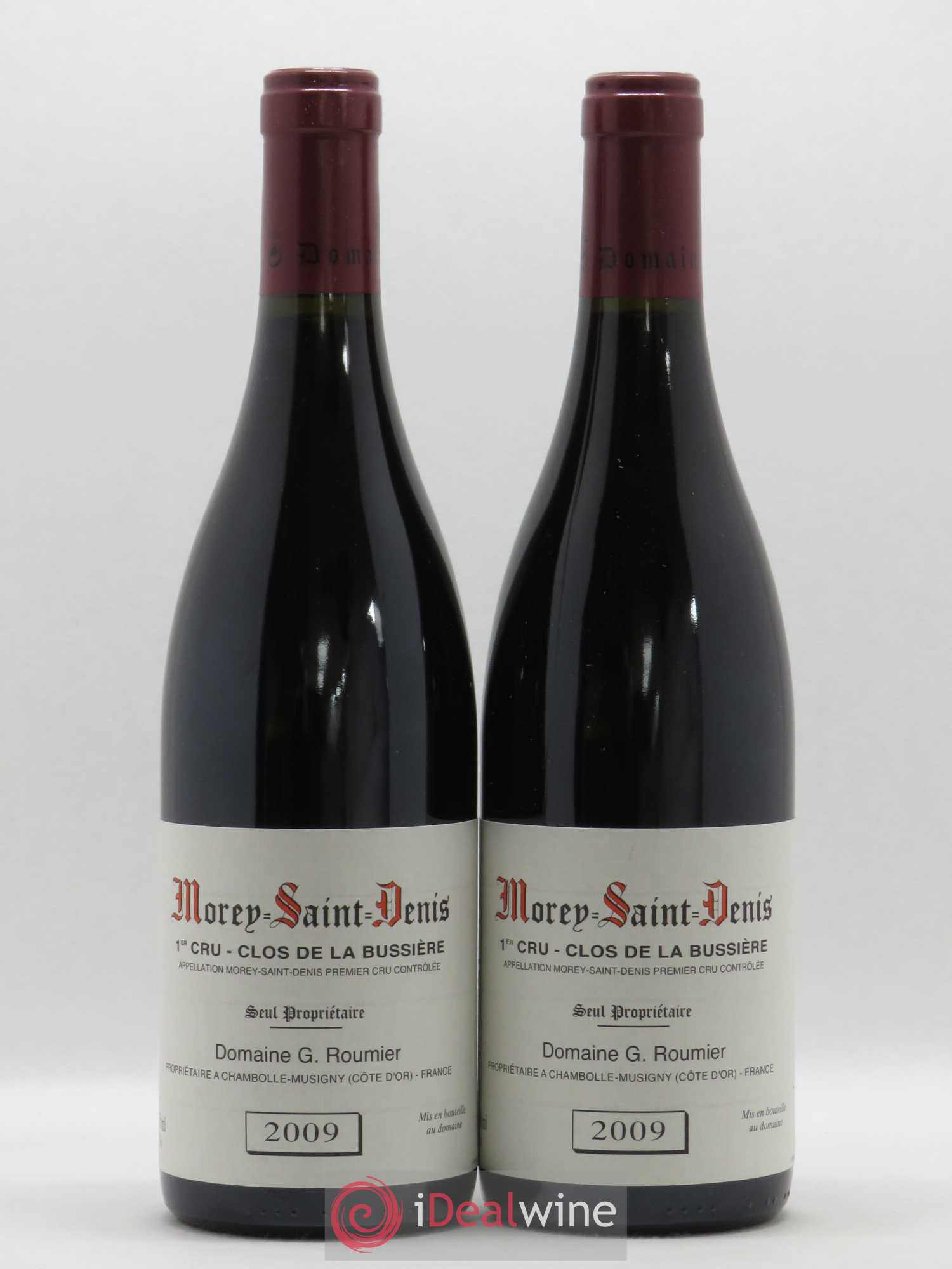 Morey-Saint-Denis 1er Cru Clos de la Bussière Georges Roumier (Domaine) 2009 - Lot de 2 bouteilles - 0