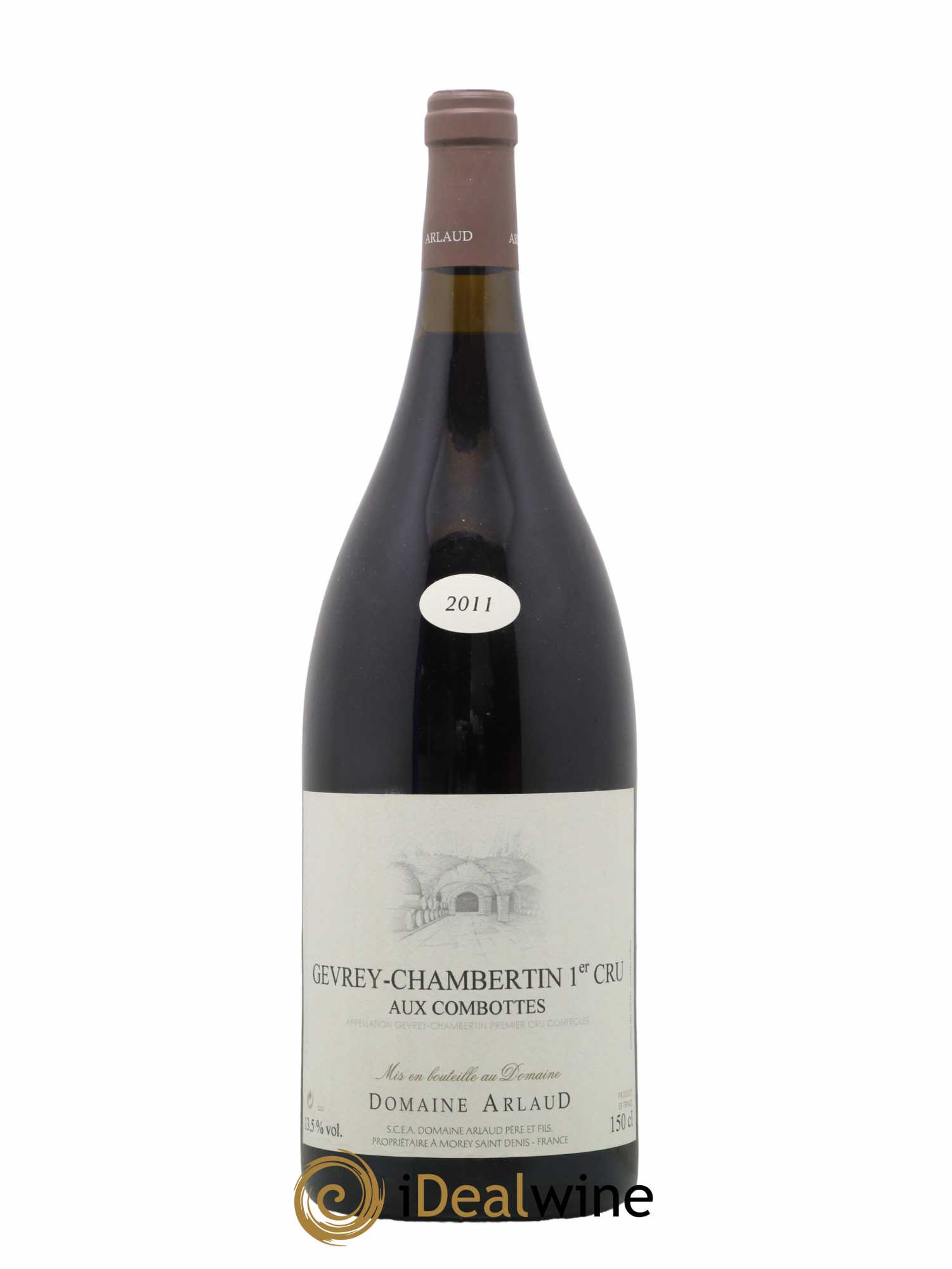Gevrey-Chambertin 1er Cru Aux Combottes Arlaud 2011 - Lot de 1 magnum - 0