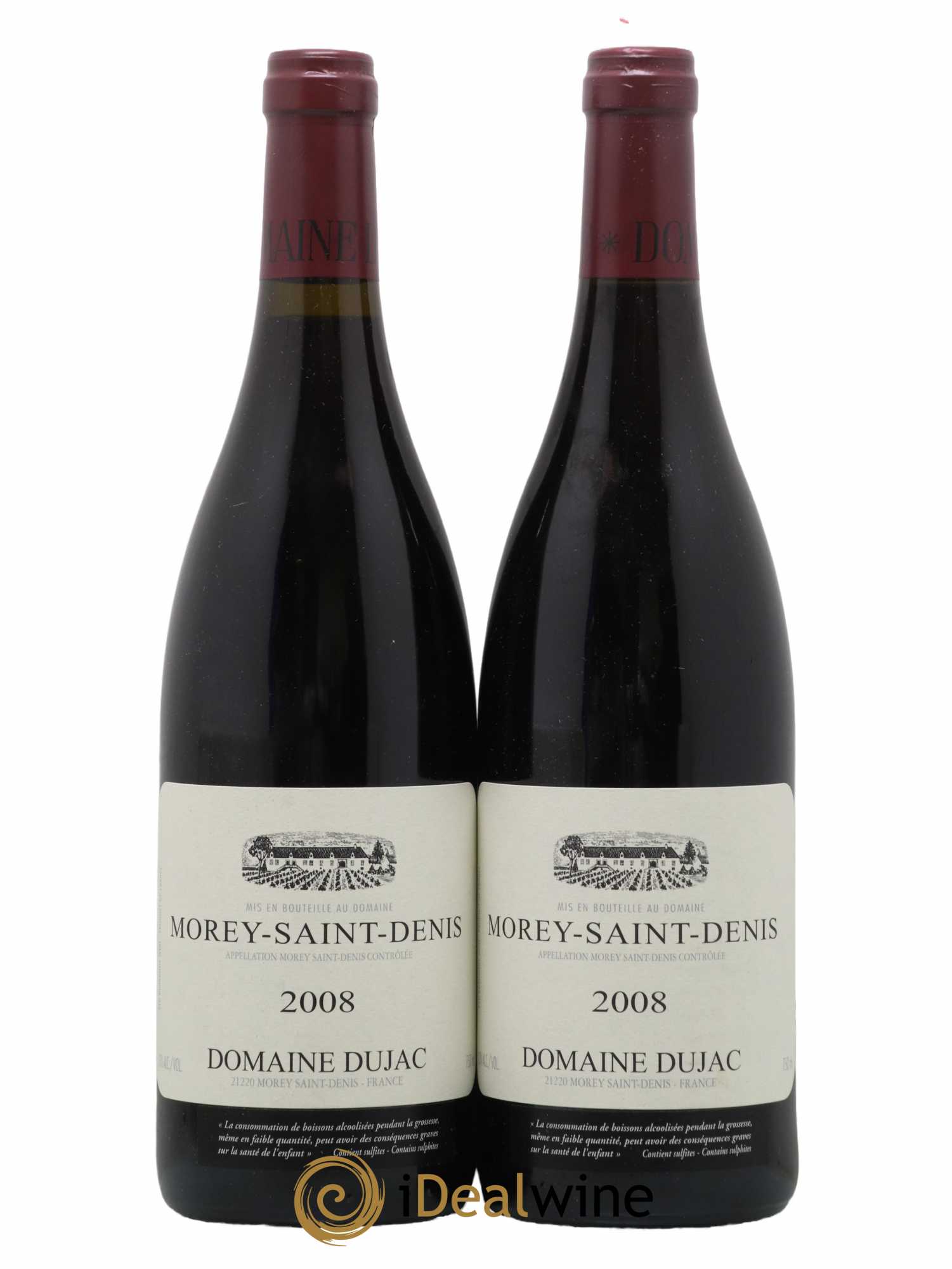 Morey-Saint-Denis Dujac (Domaine) 2008 - Lot de 2 bouteilles - 0
