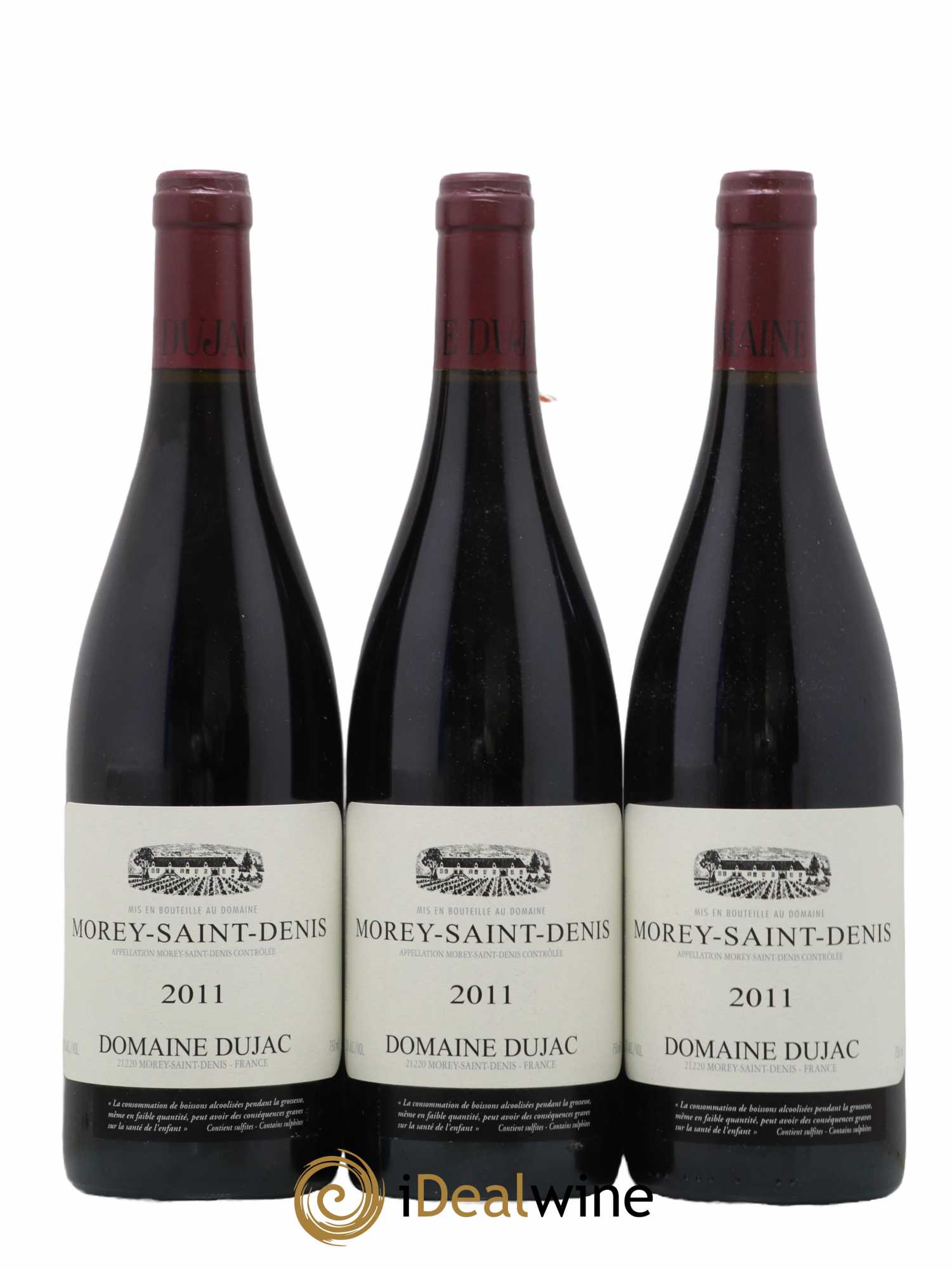 Morey-Saint-Denis Dujac (Domaine) 2011 - Lot de 3 bouteilles - 0