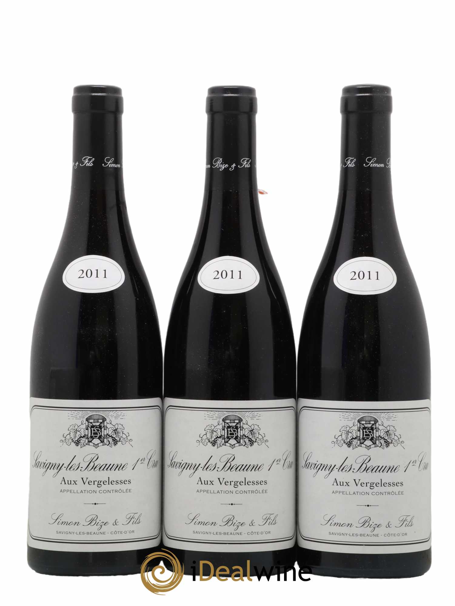Savigny-lès-Beaune 1er Cru Aux Vergelesses Simon Bize & Fils 2011 - Lot de 3 bouteilles - 0
