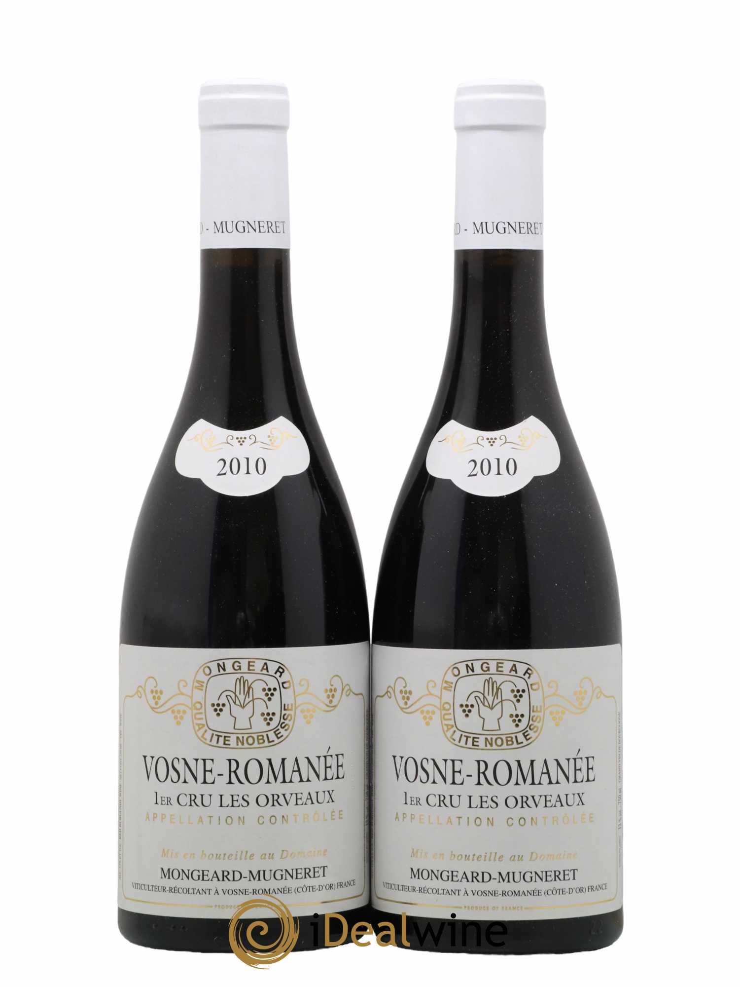 Vosne-Romanée 1er Cru En Orveaux Mongeard-Mugneret (Domaine) 2010 - Lot de 2 bouteilles - 0