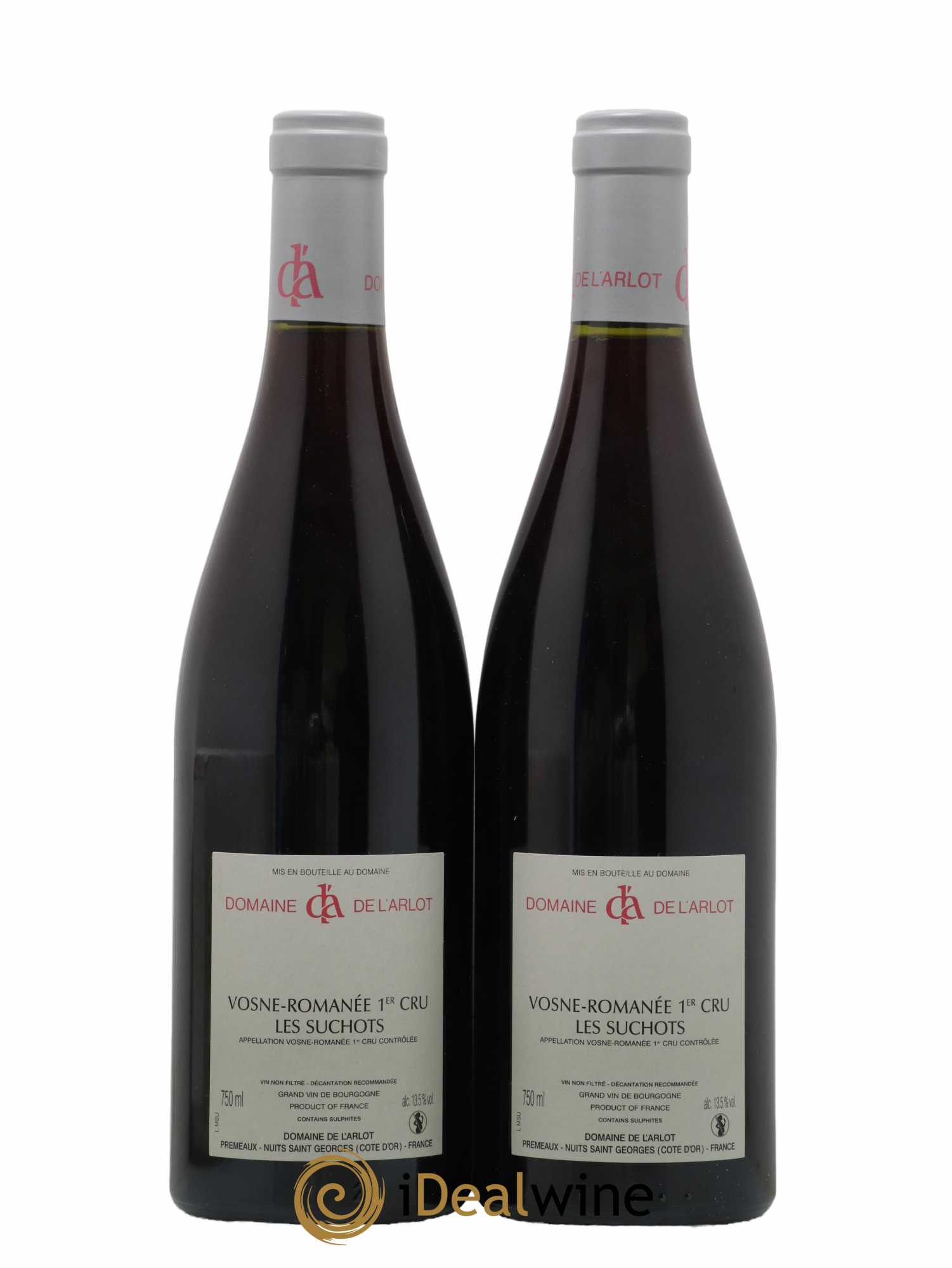 Vosne-Romanée 1er Cru Les Suchots Domaine de l'Arlot 2009 - Lot de 2 bouteilles - 1
