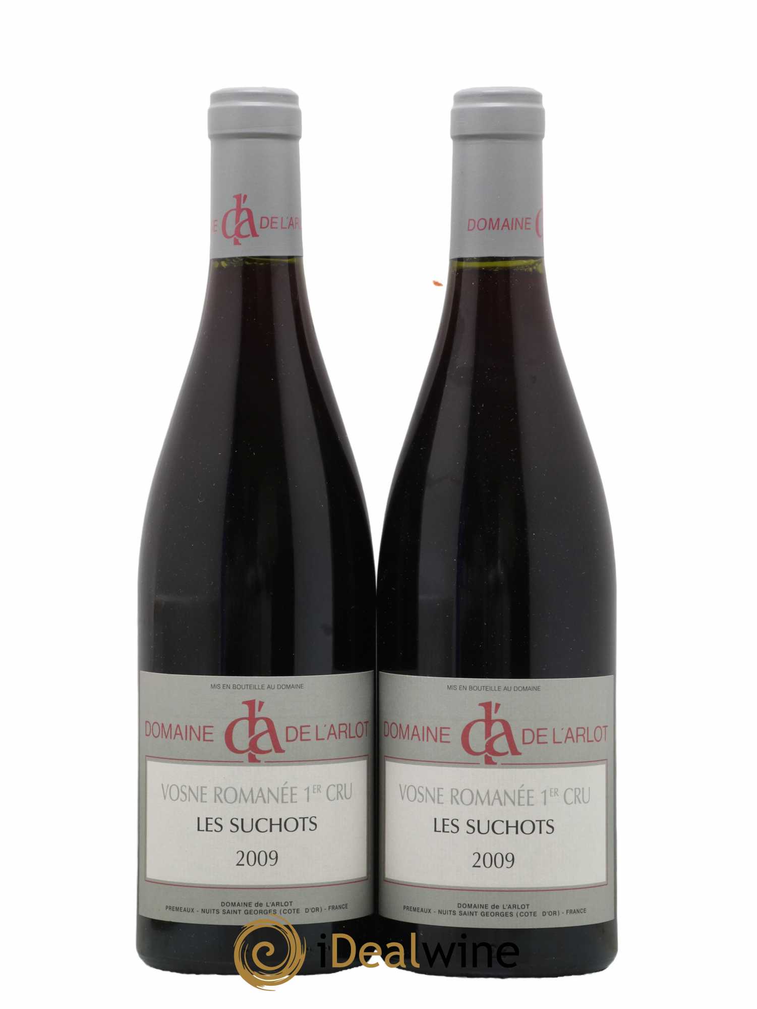Vosne-Romanée 1er Cru Les Suchots Domaine de l'Arlot 2009 - Lot de 2 bouteilles - 0