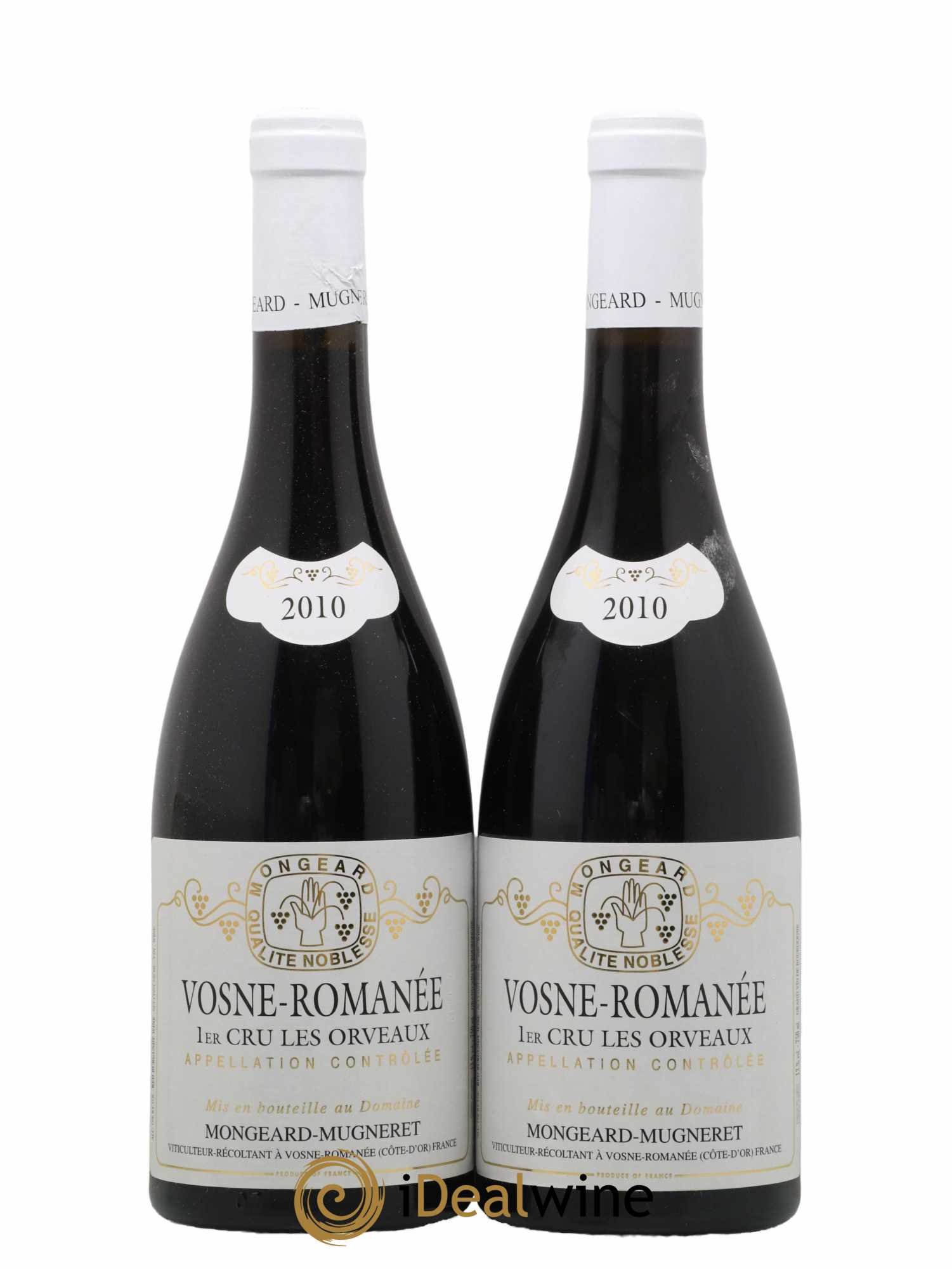 Vosne-Romanée 1er Cru En Orveaux Mongeard-Mugneret (Domaine) 2010 - Lot de 2 bouteilles - 0