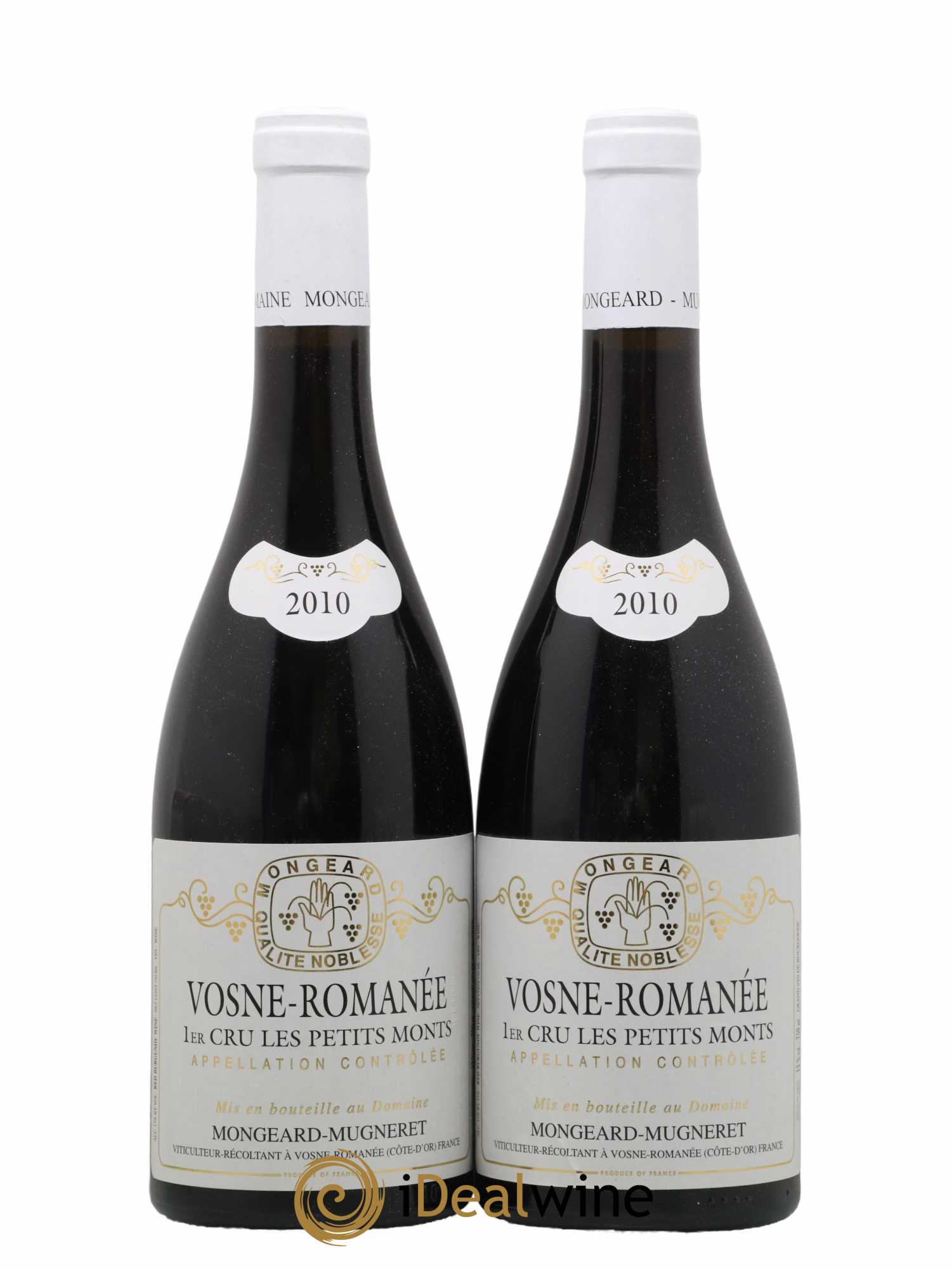 Vosne-Romanée 1er Cru Les Petits Monts Mongeard-Mugneret (Domaine) 2010 - Lot de 2 bouteilles - 0