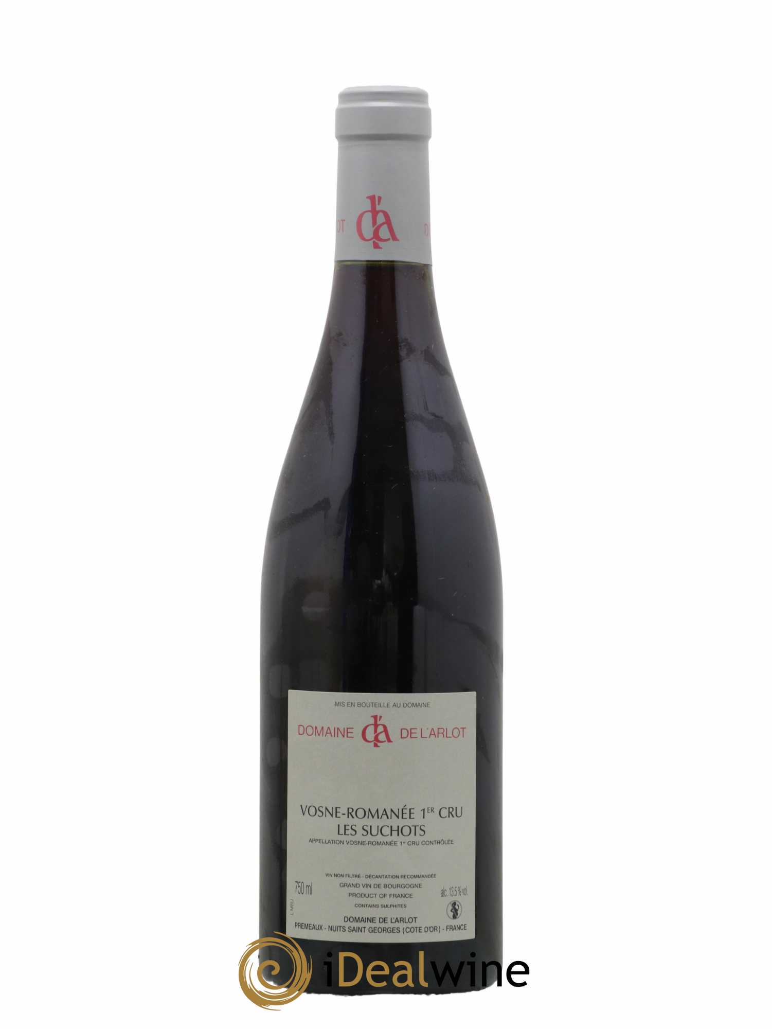 Vosne-Romanée 1er Cru Les Suchots Domaine de l'Arlot 2010 - Lot de 1 bouteille - 1