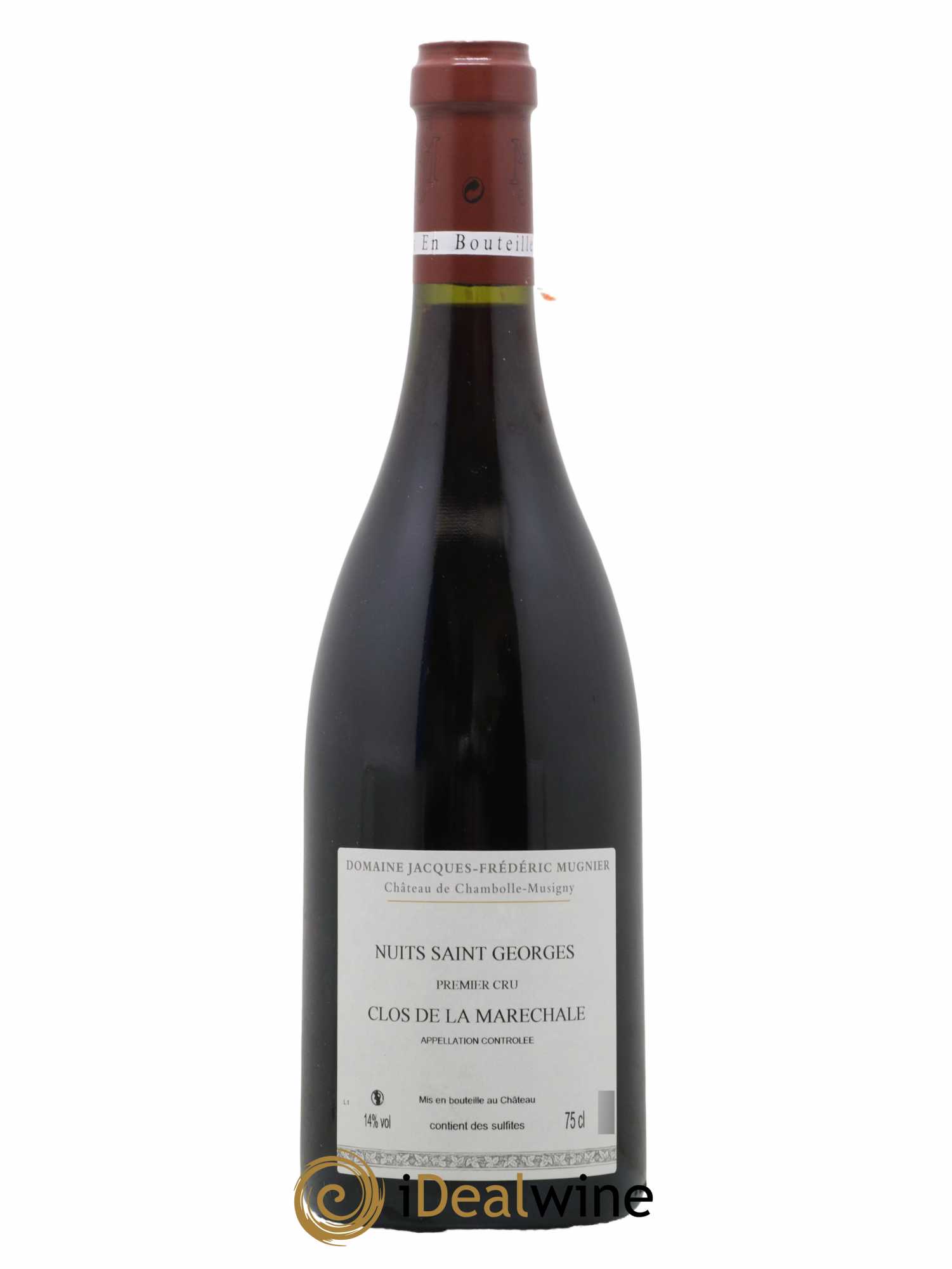 Nuits-Saint-Georges 1er Cru Clos de La Maréchale Jacques-Frédéric Mugnier 2009 - Lot de 1 bouteille - 1