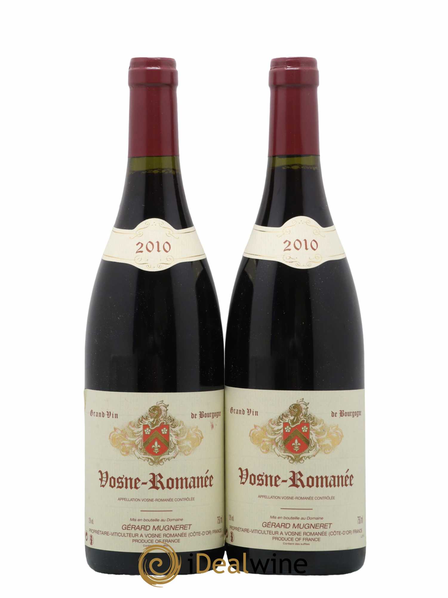 Vosne-Romanée Gérard Mugneret 2010 - Lot de 2 bouteilles - 0