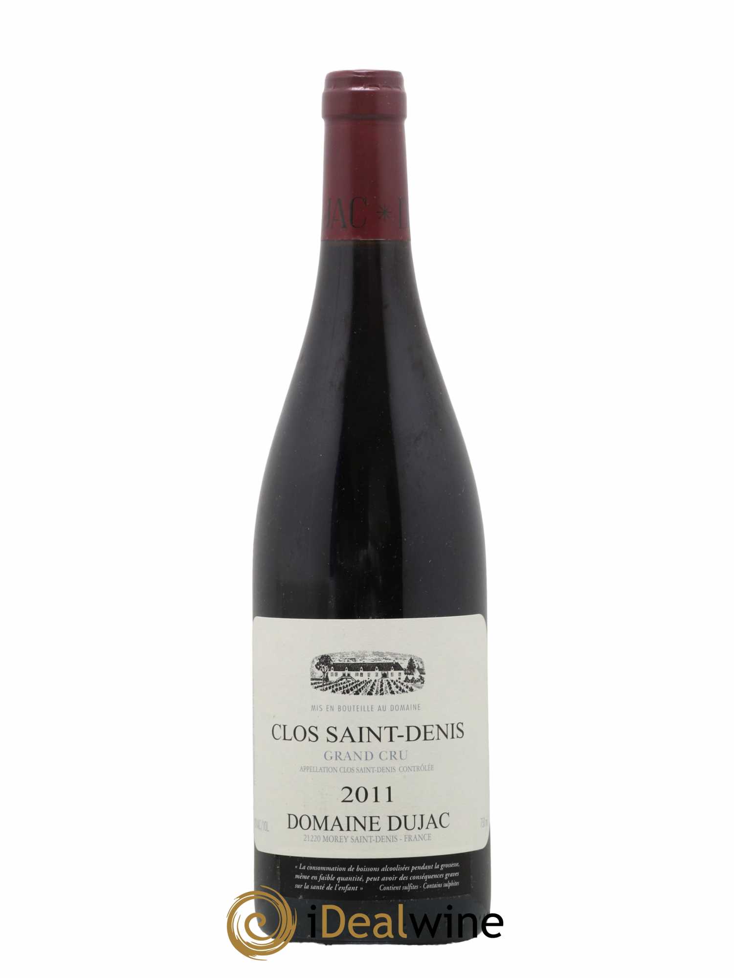 Clos Saint-Denis Grand Cru Dujac (Domaine) 2011 - Lot de 1 bouteille - 0