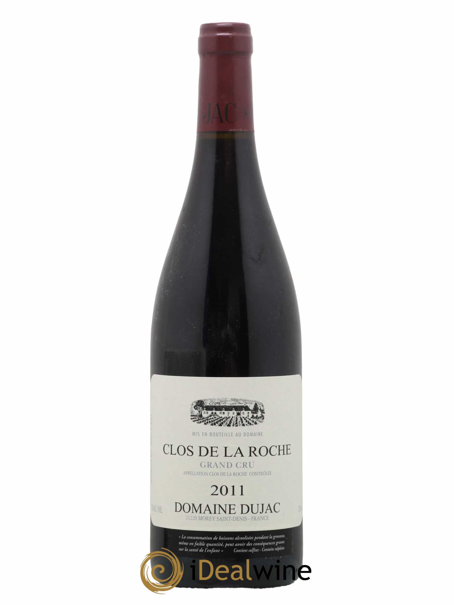 Clos de la Roche Grand Cru Dujac (Domaine) 2011 - Lot de 1 bouteille - 0