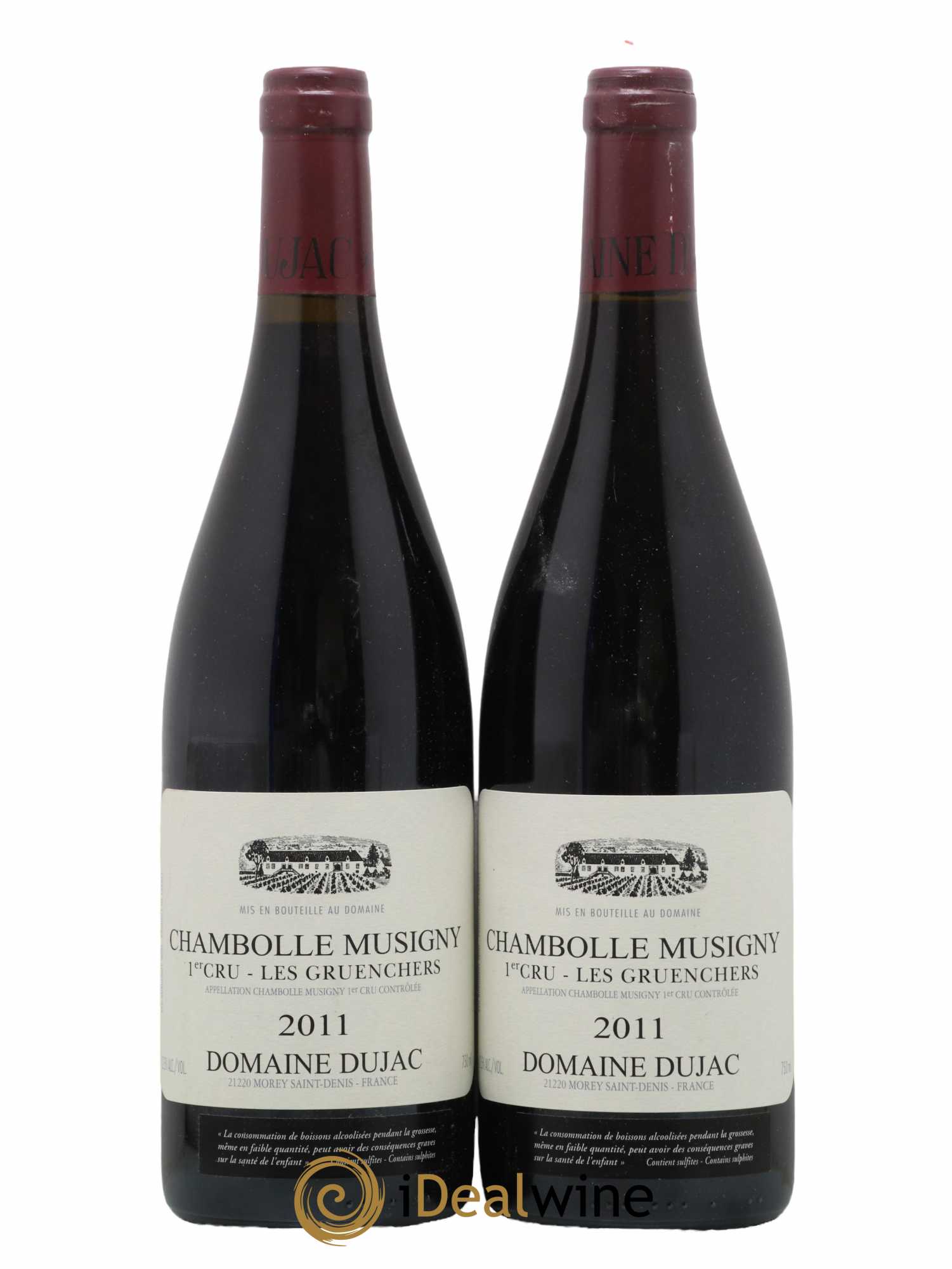 Chambolle-Musigny 1er Cru Les Gruenchers Dujac (Domaine) 2011 - Lot de 2 bouteilles - 0