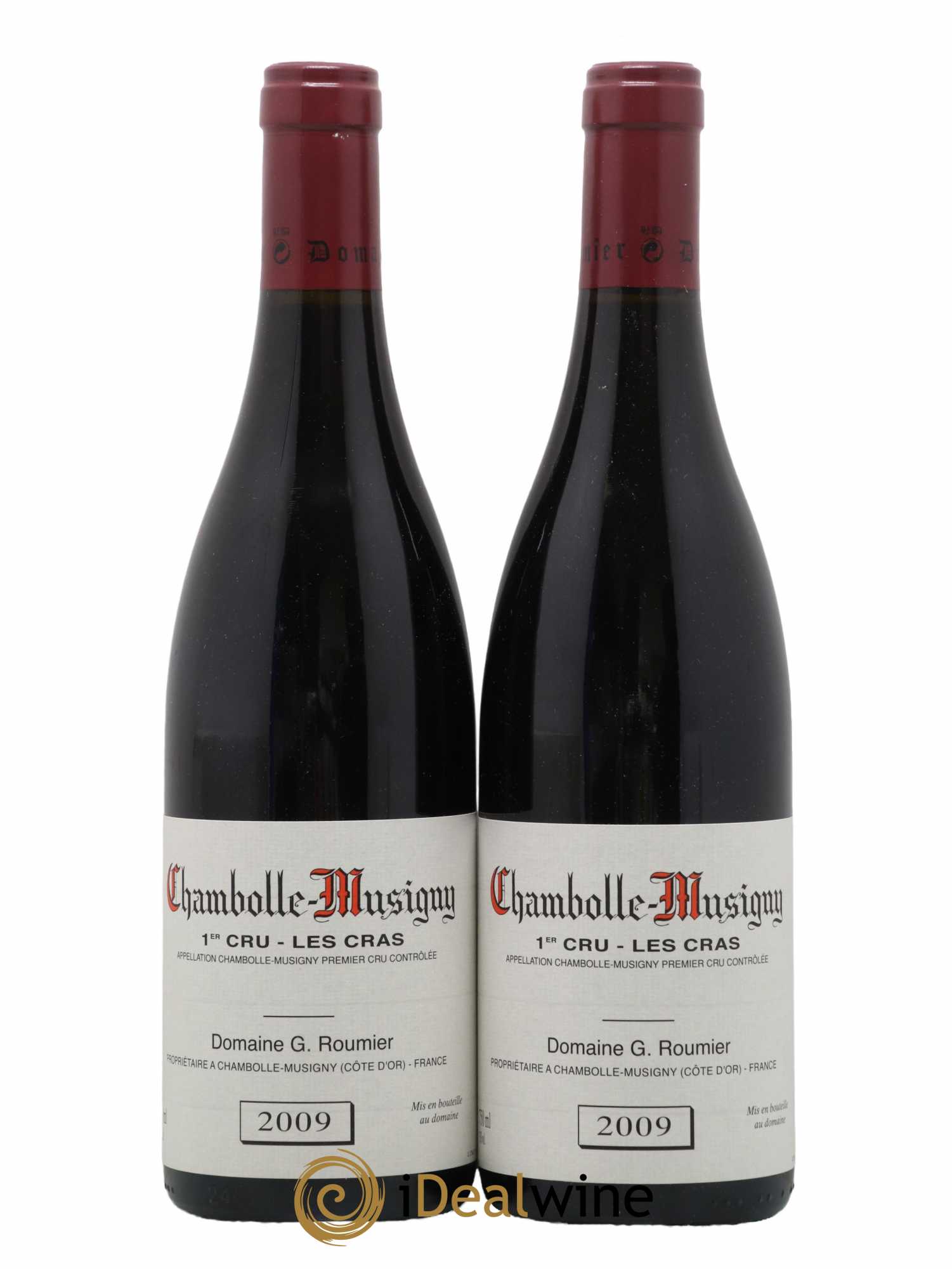 Chambolle-Musigny 1er Cru Les Cras Georges Roumier (Domaine) 2009 - Lot de 2 bouteilles - 0