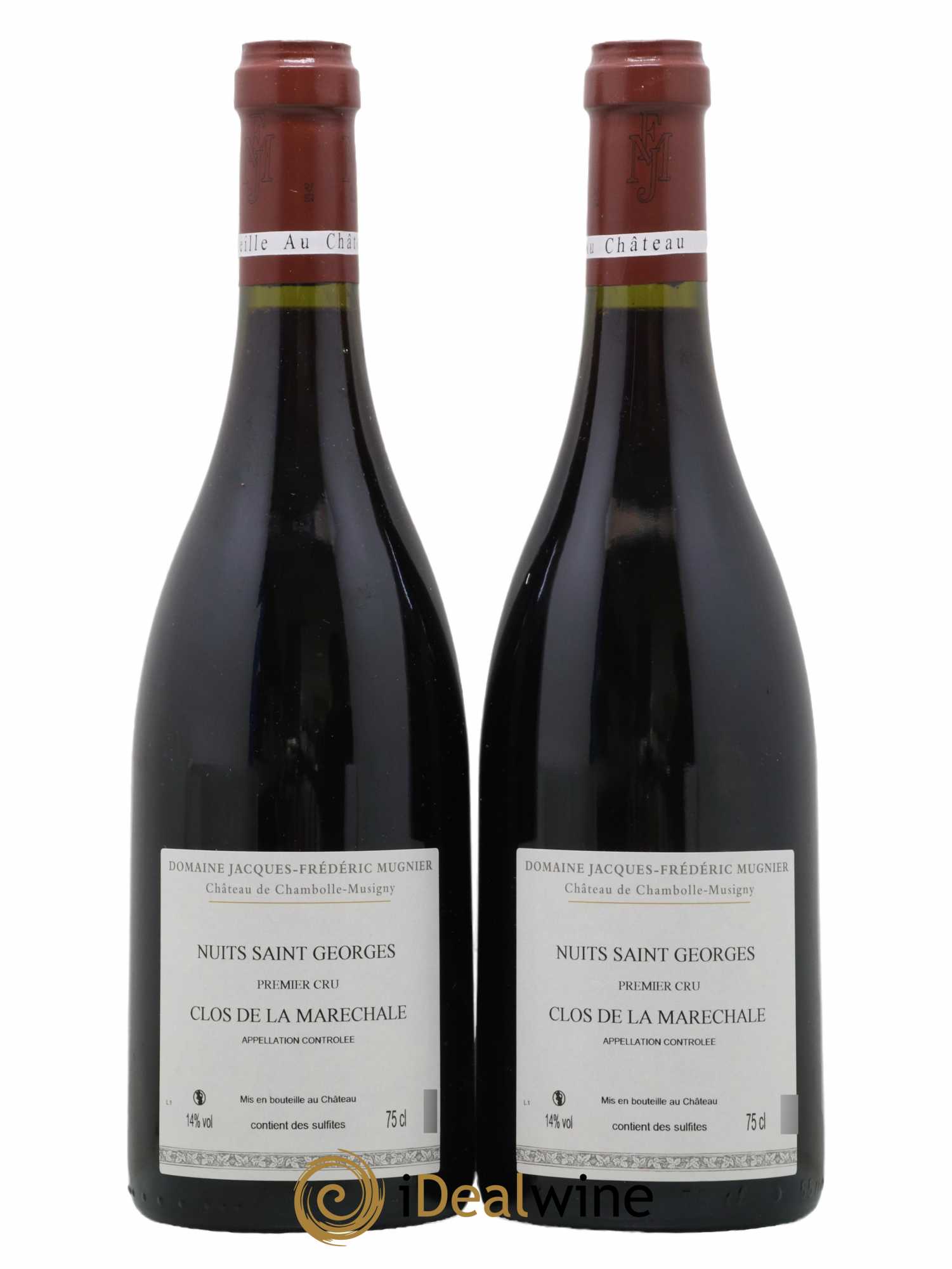 Nuits-Saint-Georges 1er Cru Clos de La Maréchale Jacques-Frédéric Mugnier 2009 - Lot de 2 bouteilles - 1