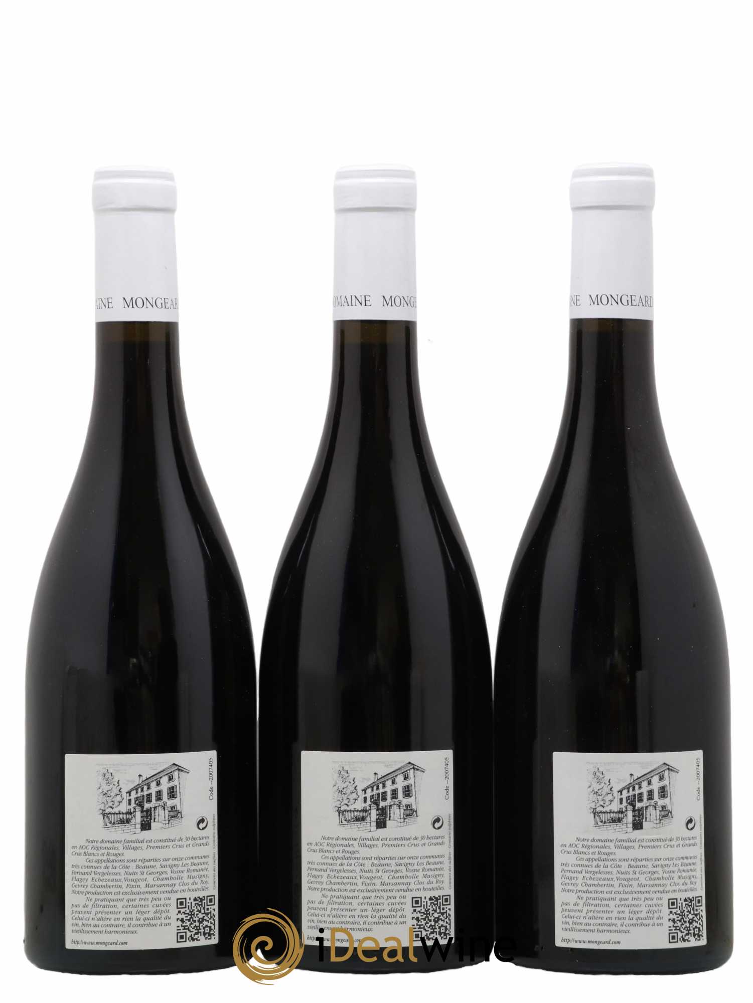 Grands-Echezeaux Grand Cru Mongeard-Mugneret (Domaine) 2011 - Lotto di 3 bottiglie - 1
