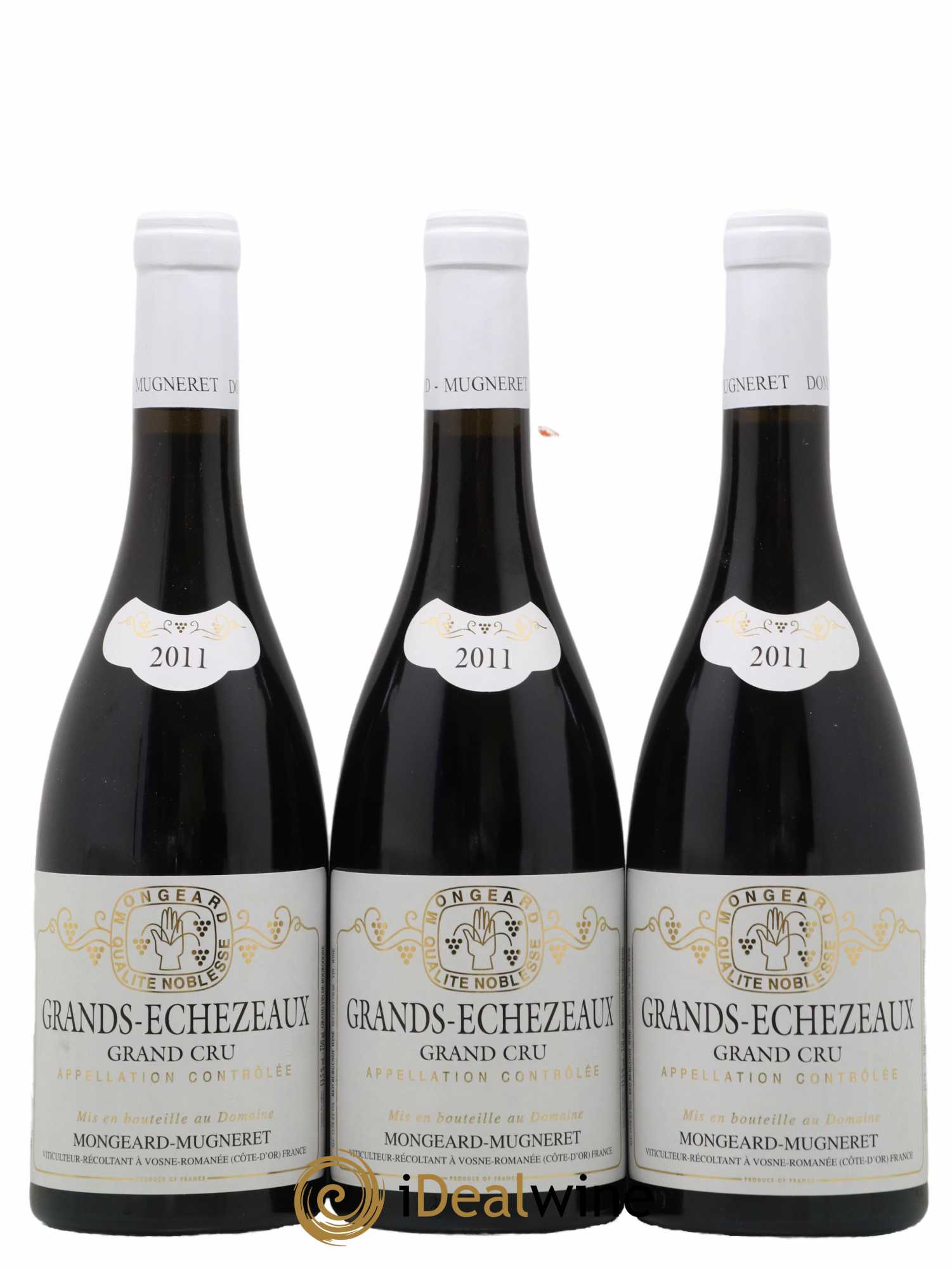 Grands-Echezeaux Grand Cru Mongeard-Mugneret (Domaine) 2011 - Lotto di 3 bottiglie - 0