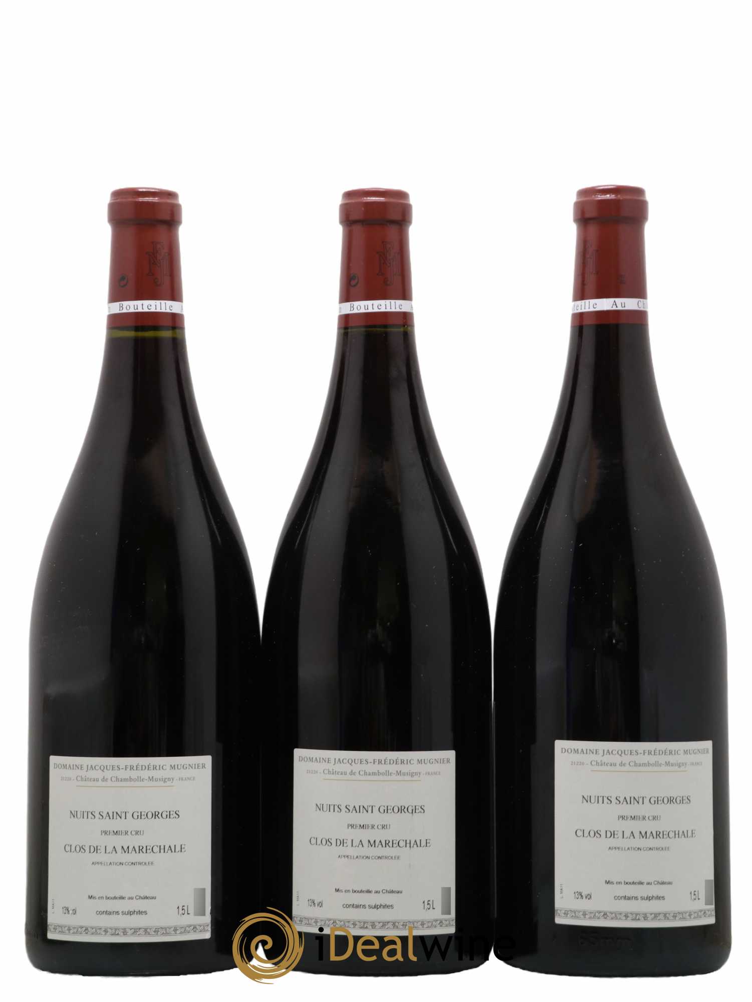 Nuits-Saint-Georges 1er Cru Clos de La Maréchale Jacques-Frédéric Mugnier 2011 - Lot de 3 magnums - 1