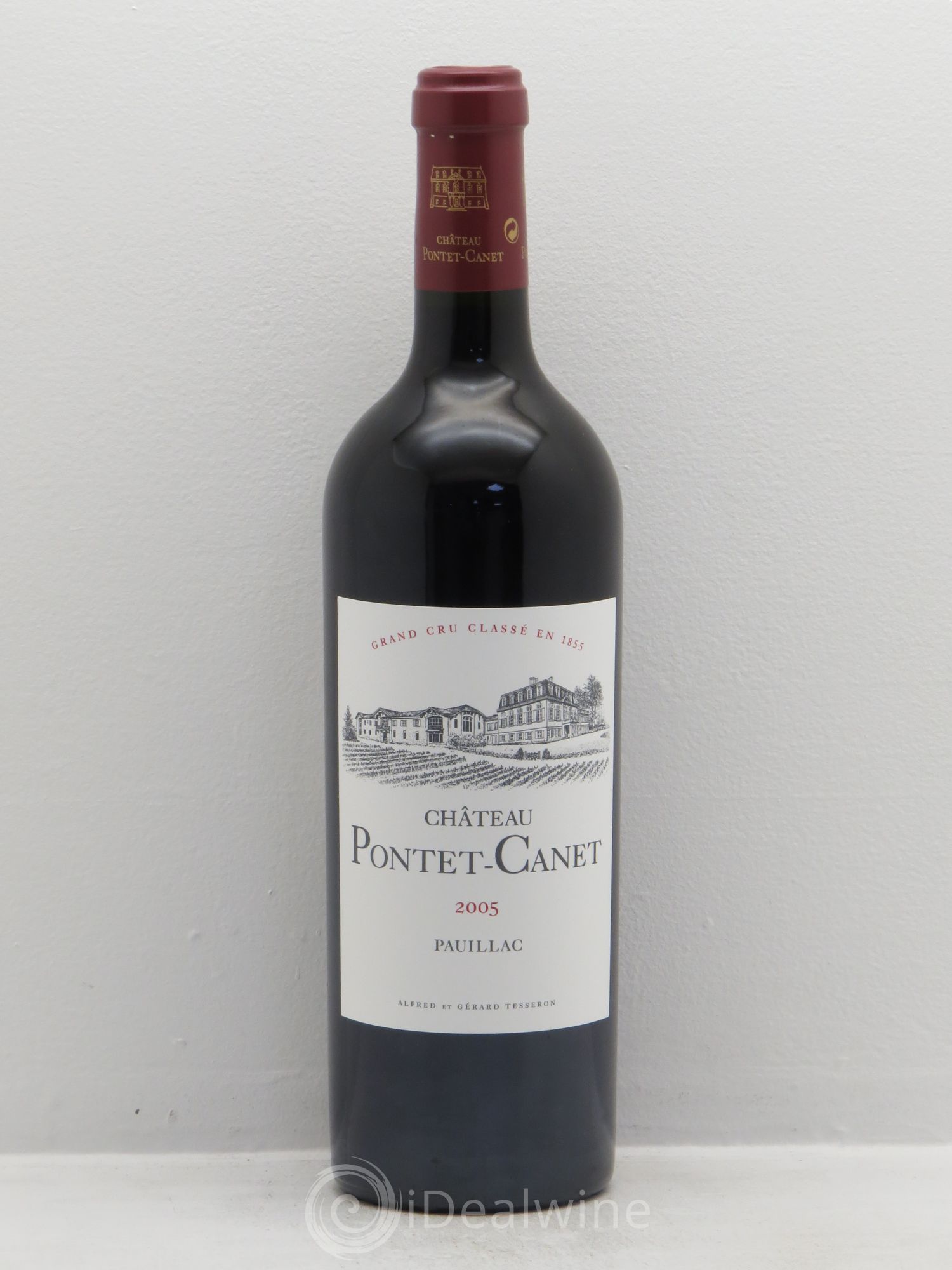 Château Pontet Canet 5ème Grand Cru Classé 2005 - Lot de 6 bouteilles - 0