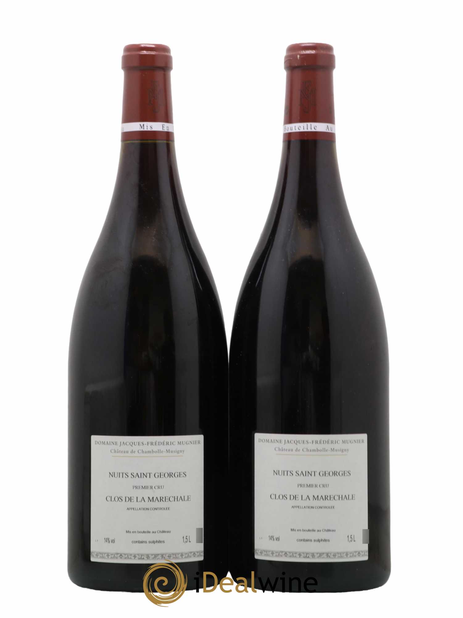 Nuits-Saint-Georges 1er Cru Clos de La Maréchale Jacques-Frédéric Mugnier 2009 - Lot de 2 magnums - 1