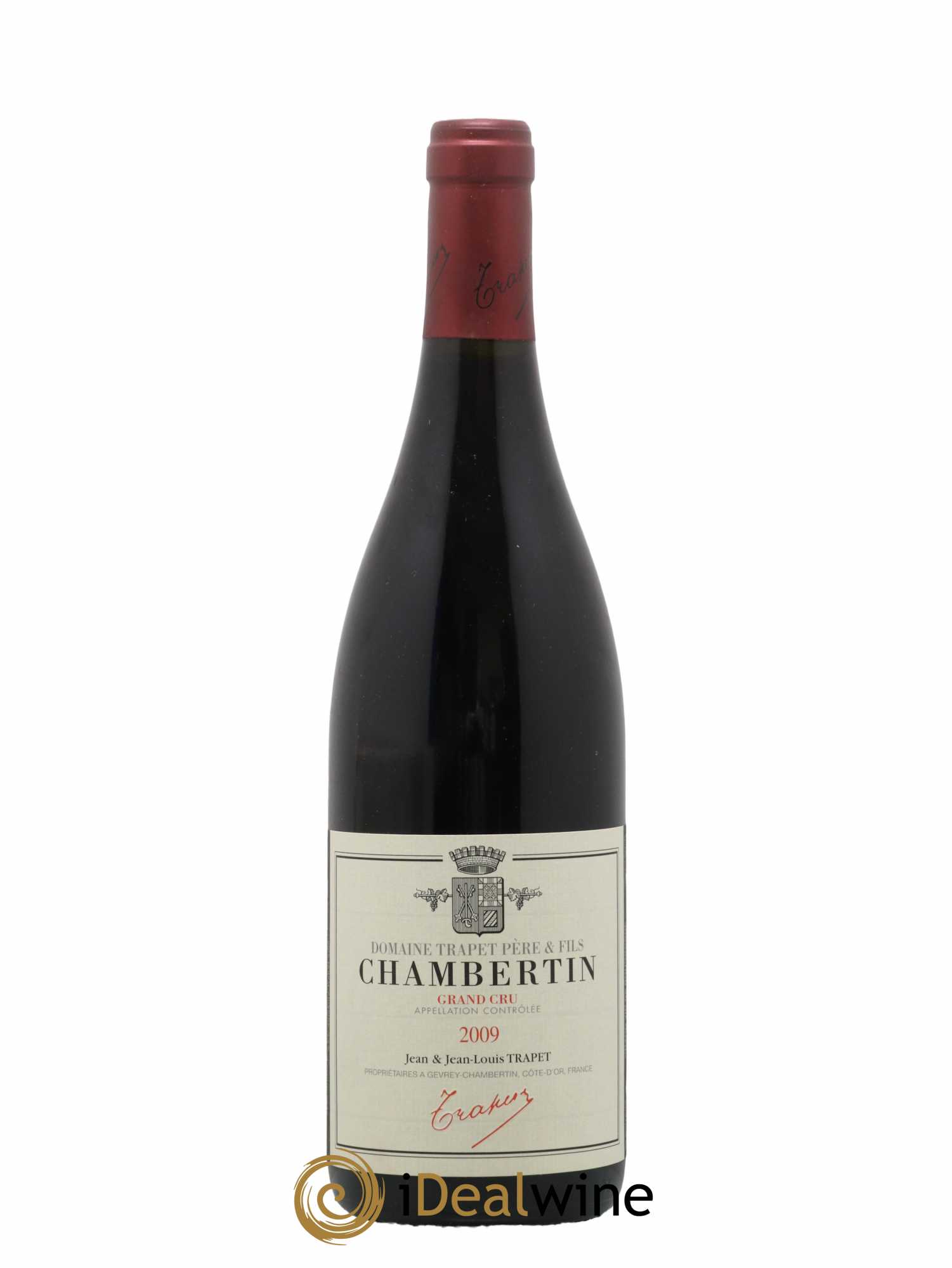 Chambertin Grand Cru Domaine Trapet 2009 - Lot de 1 bouteille - 0