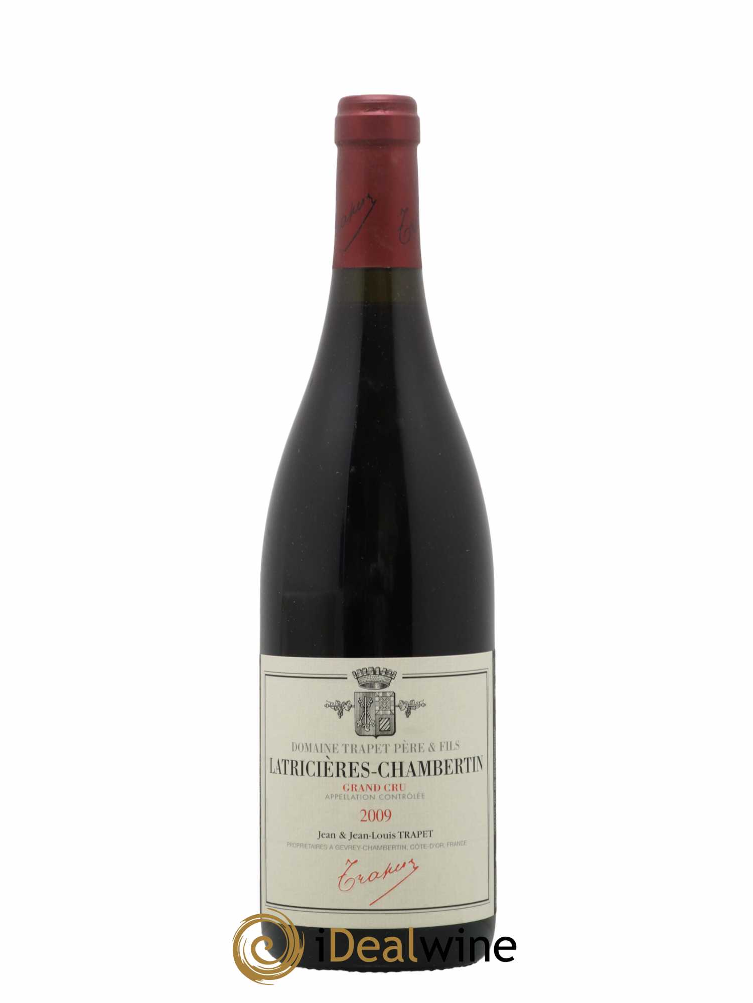 Latricières-Chambertin Grand Cru Domaine Trapet 2009 - Lot de 1 bouteille - 0