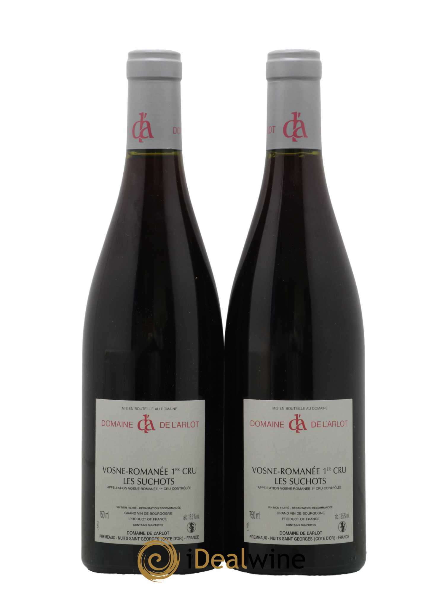 Vosne-Romanée 1er Cru Les Suchots Domaine de l'Arlot 2009 - Lot de 2 bouteilles - 1