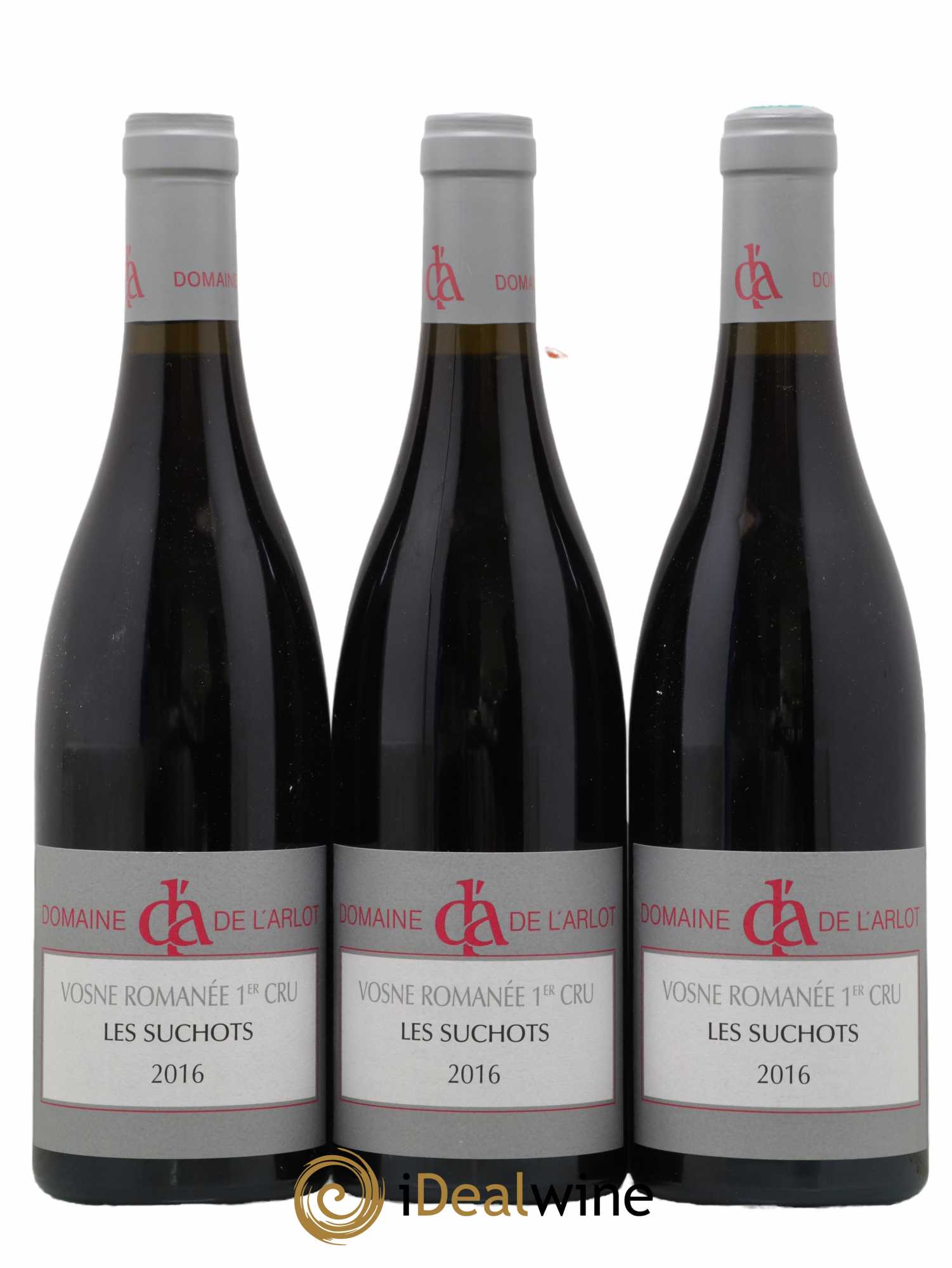 Vosne-Romanée 1er Cru Les Suchots Domaine de l'Arlot 2016 - Lot de 3 bouteilles - 0