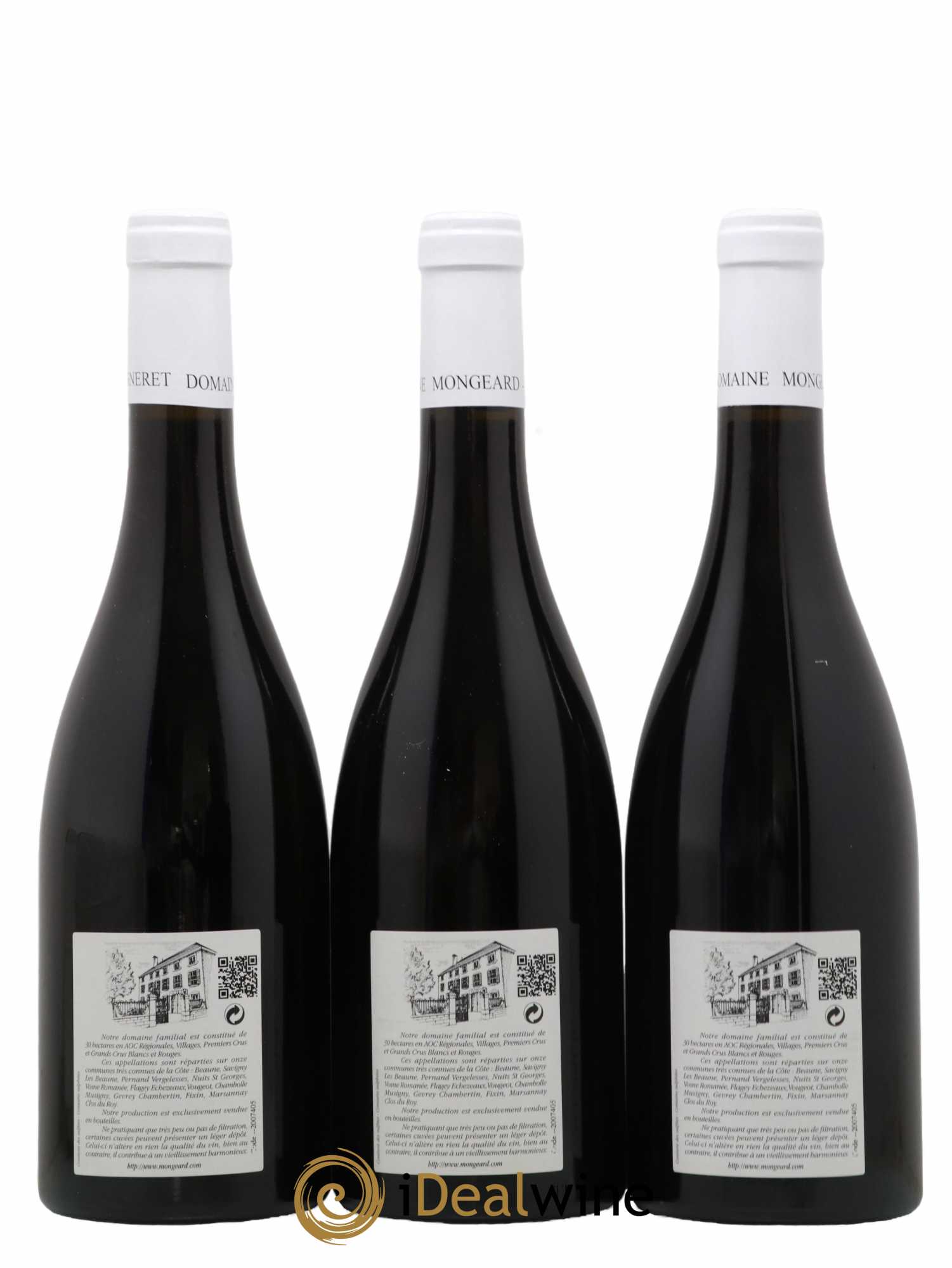 Grands-Echezeaux Grand Cru Mongeard-Mugneret (Domaine) 2010 - Lot of 3 bottles - 1