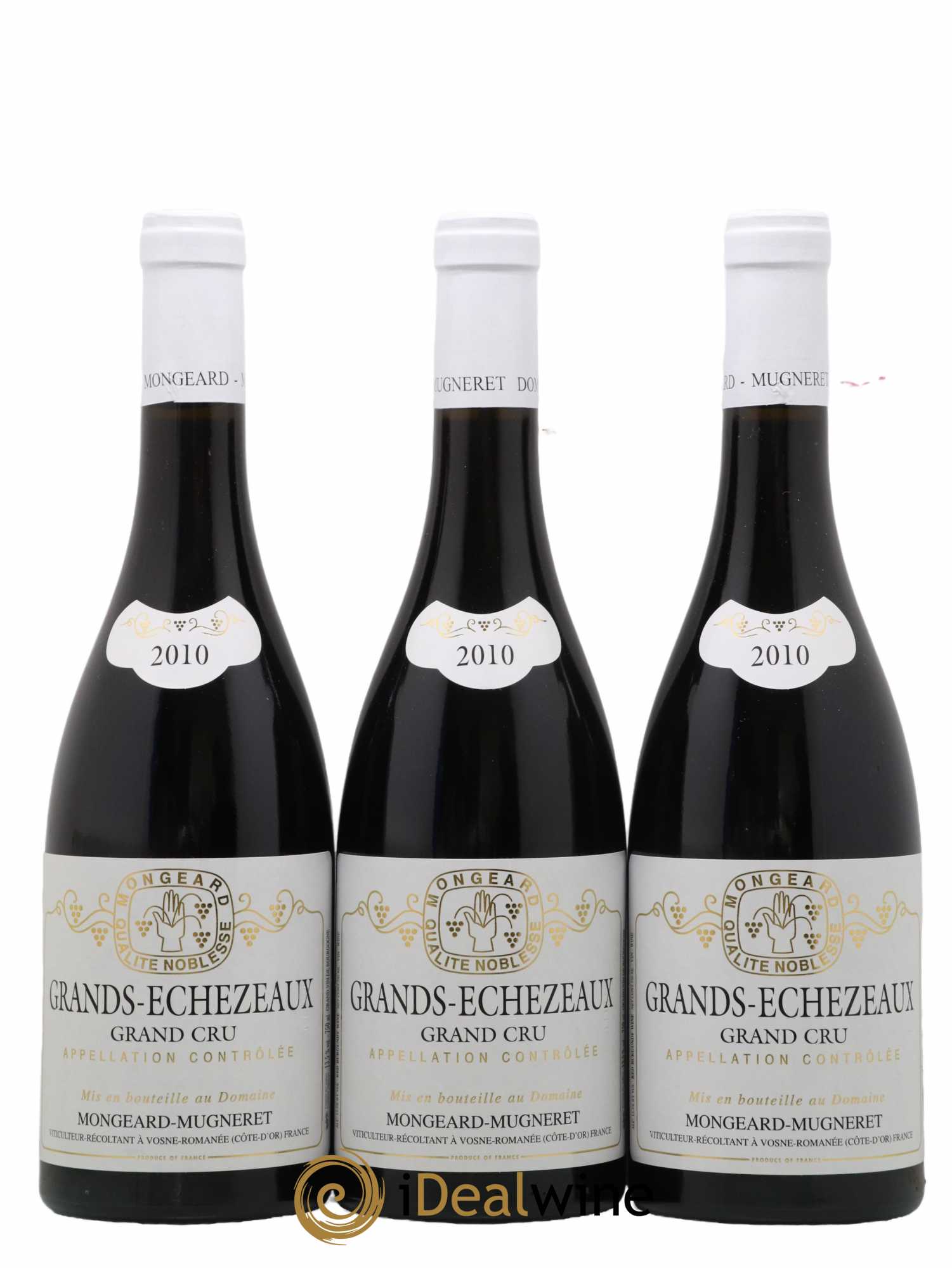 Grands-Echezeaux Grand Cru Mongeard-Mugneret (Domaine) 2010 - Lot of 3 bottles - 0
