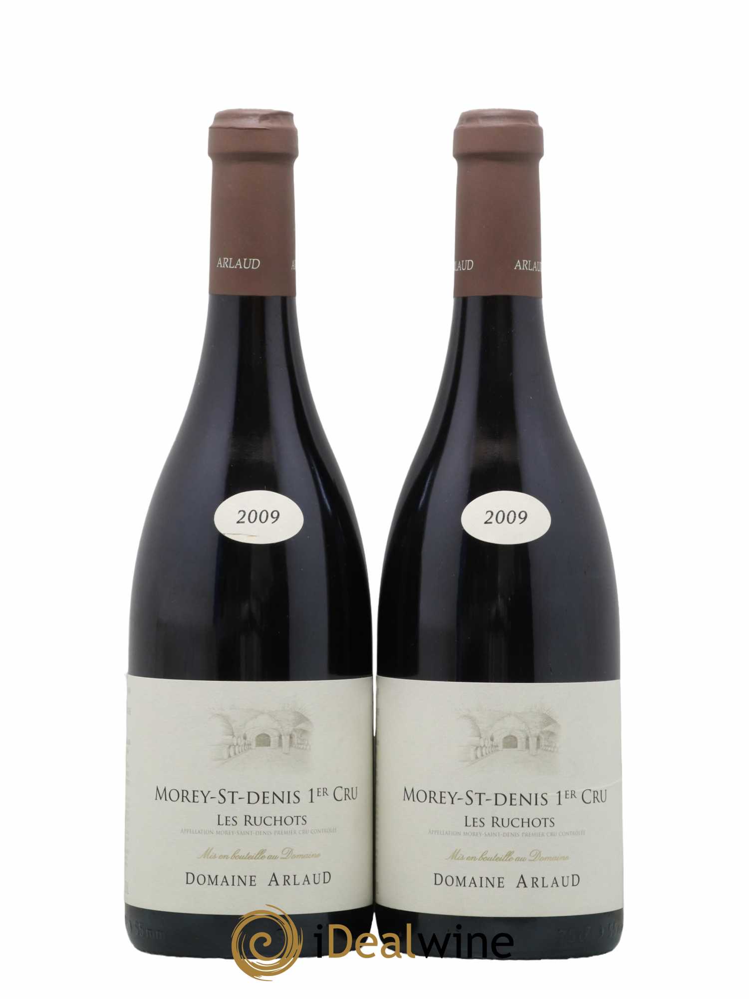 Morey-Saint-Denis 1er Cru Les Ruchots Arlaud 2009 - Lot de 2 bouteilles - 0
