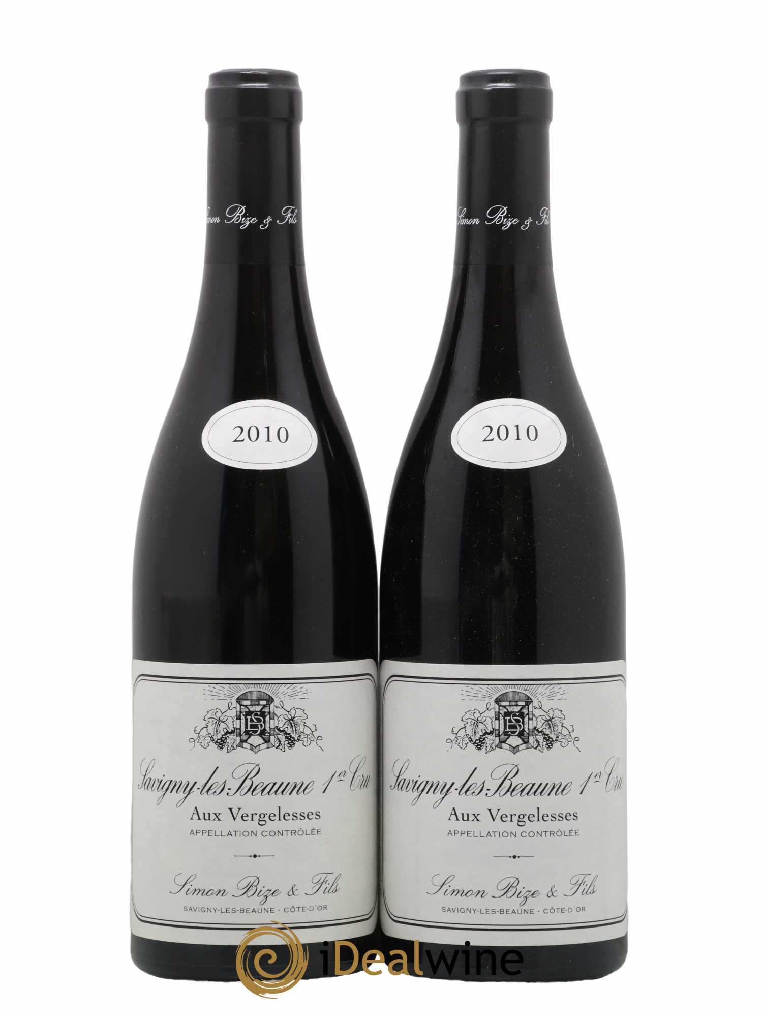 Savigny-lès-Beaune 1er Cru Aux Vergelesses Simon Bize & Fils 2010 - Lot de 2 bouteilles - 0