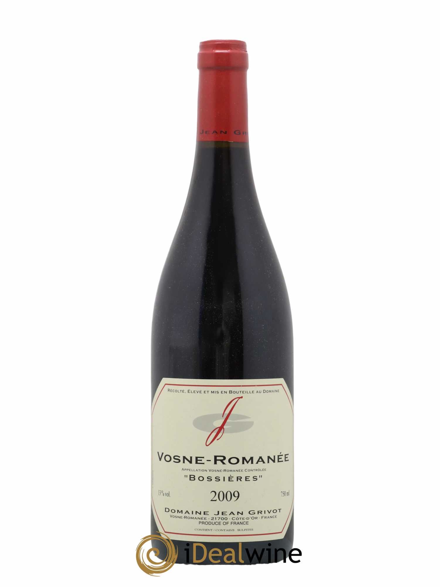 Vosne-Romanée Bossières Jean Grivot 2009 - Lot de 1 bouteille - 0