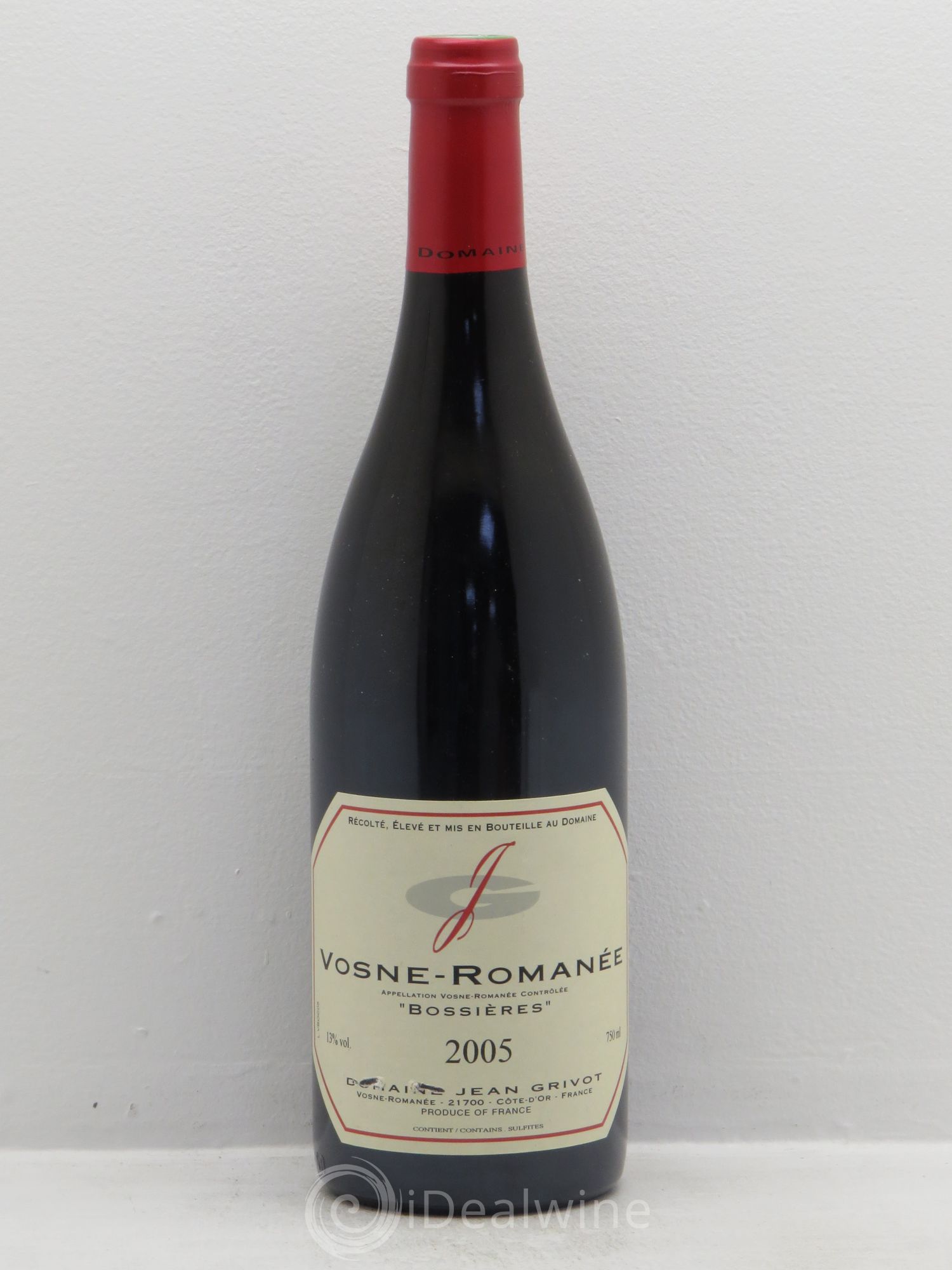 Vosne-Romanée Jean Grivot Bossières 2005 - Lot de 6 bouteilles - 0