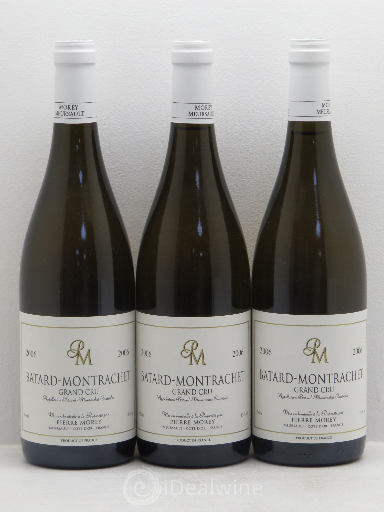 Bâtard-Montrachet Grand Cru Pierre Morey (Domaine) 2006 - Lot de 3 bouteilles - 0