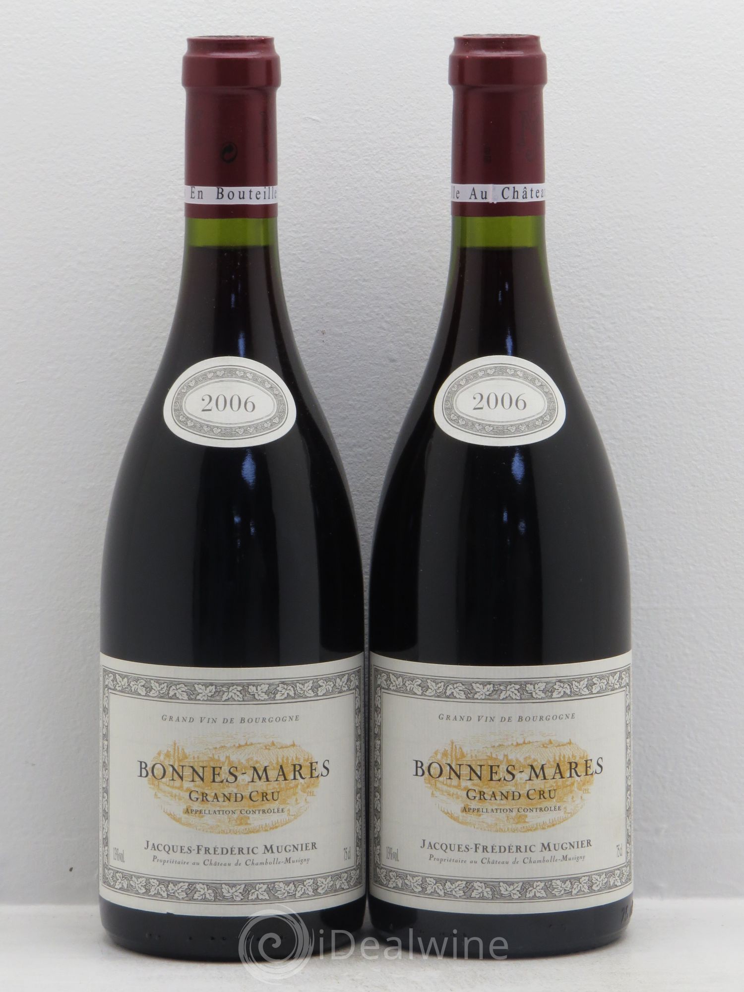 Bonnes-Mares Grand Cru Jacques-Frédéric Mugnier 2006 - Lot de 2 bouteilles - 0