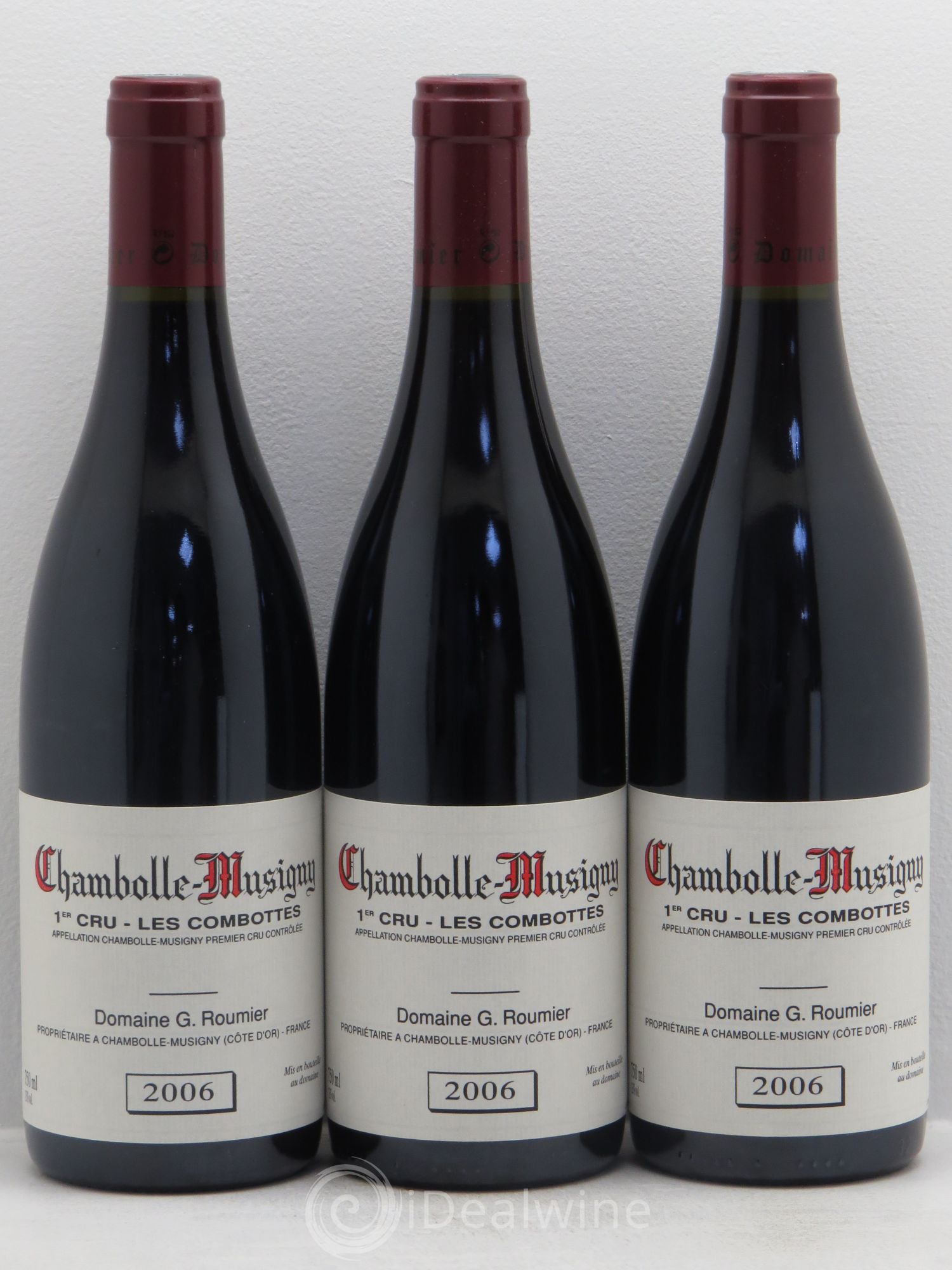 Chambolle-Musigny 1er Cru Les Combottes Georges Roumier (Domaine) 2006 - Lot de 3 bouteilles - 0